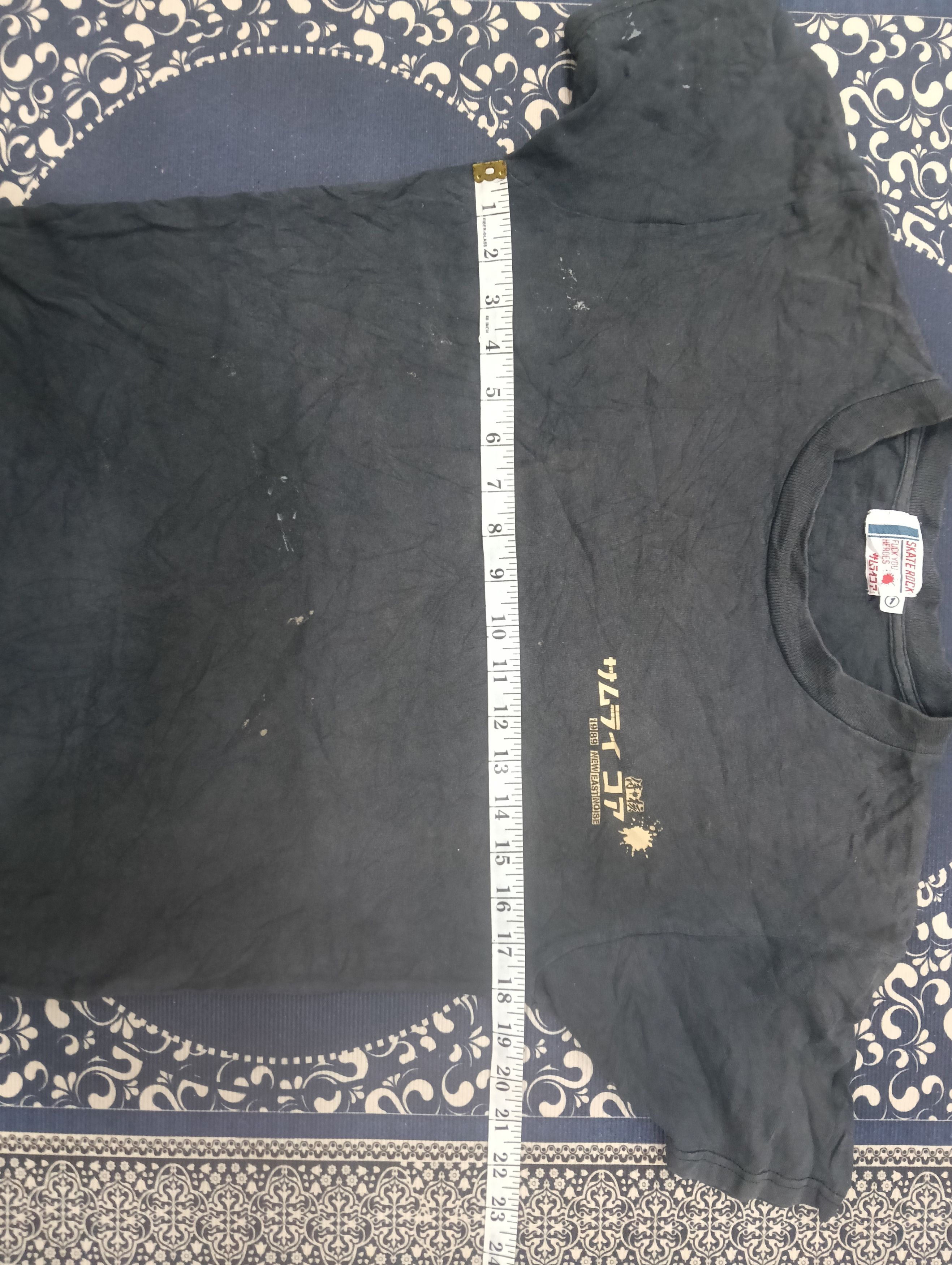 Powell Peralta Sick Vintage Skate Rock Fuck You Heroes Japan Brand Tshirt Size US M / EU 48-50 / 2 - 10 Thumbnail