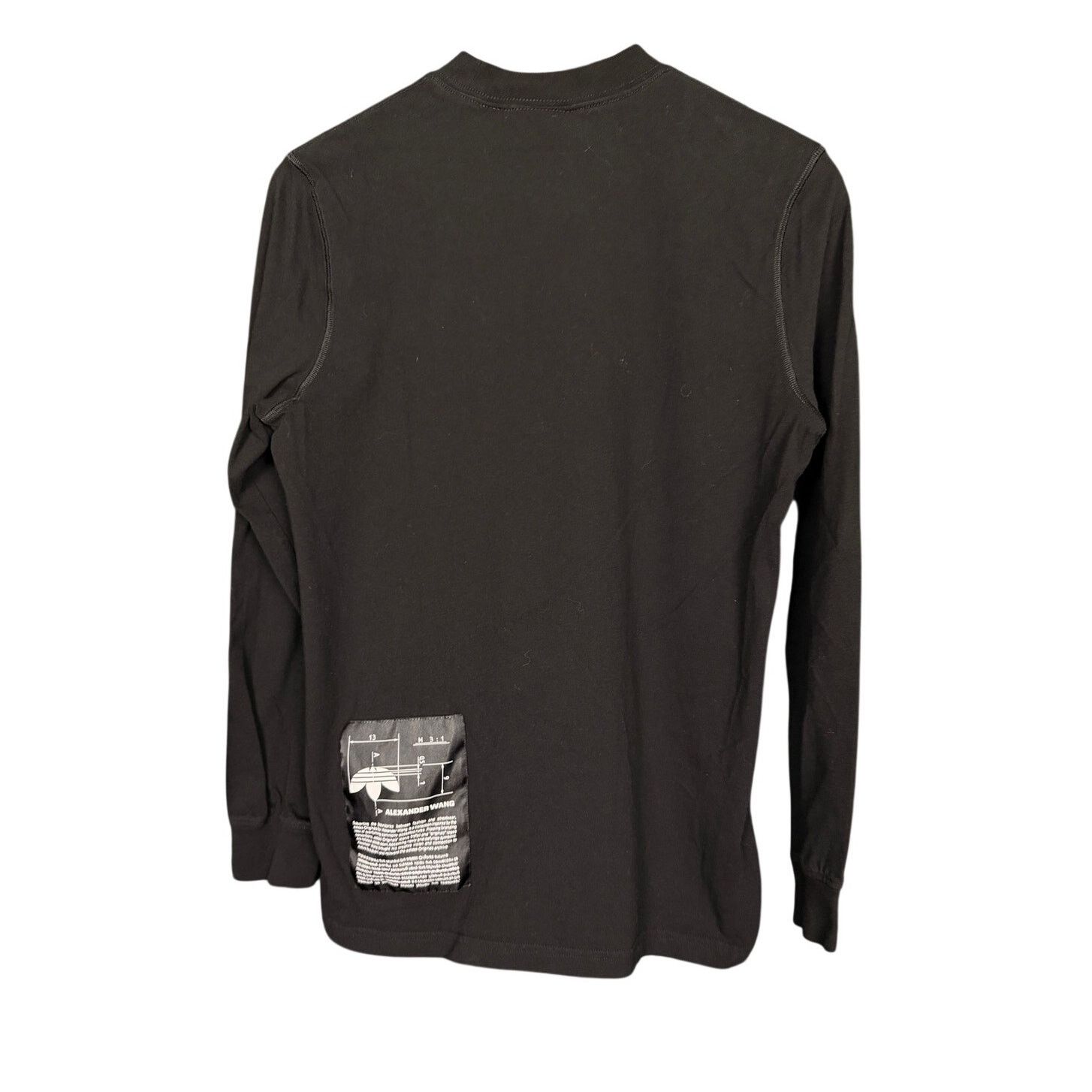 Alexander Wang Adidas x Alexander Wang L/S Black Graphic T 2017 Collab US S Size US S / EU 44-46 / 1 - 3 Thumbnail