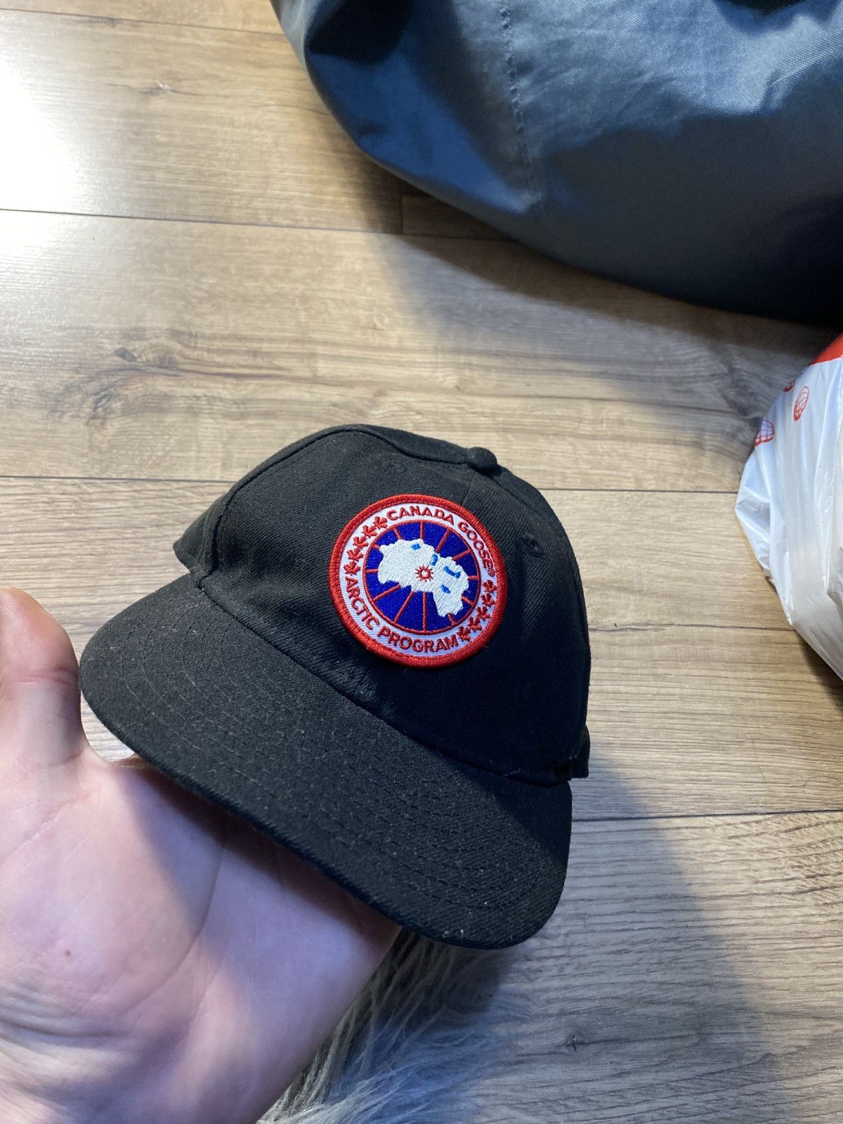 Canada Goose CANADA GOOSE CLASSIC DISC STRAP BACK HAT CAP NEW ERA BLACK Size ONE SIZE - 8 Thumbnail