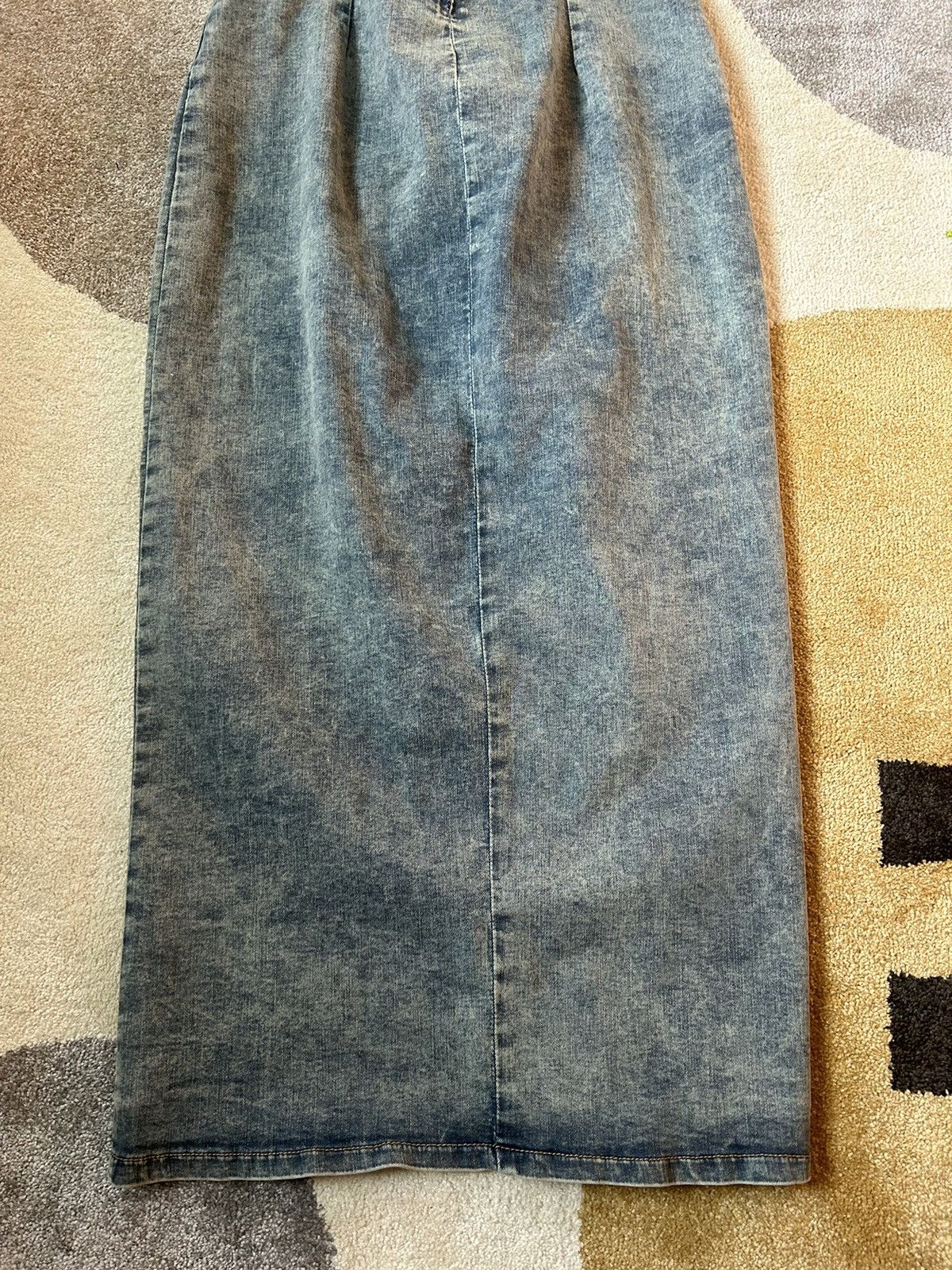Japanese Brand Vintage Denim sleeveless Dress Size M / US 6-8 / IT 42-44 - 6 Thumbnail
