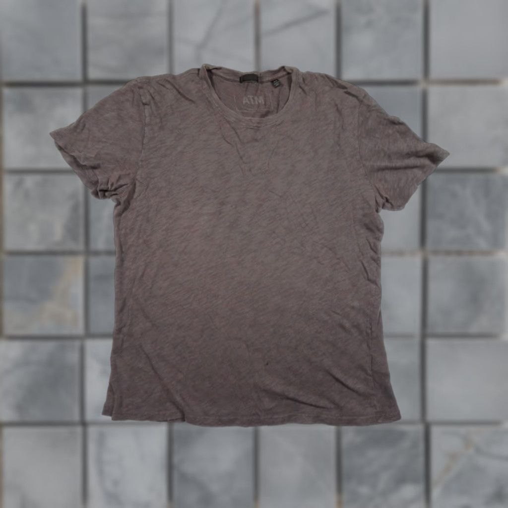 Vintage ATM Gray Short Sleeve Crew Neck Jersey T-Shirt Mens Medium Casual Size US M / EU 48-50 / 2 - 1 Thumbnail