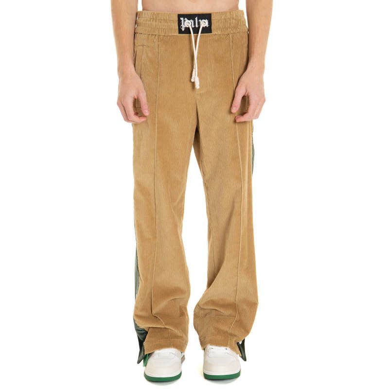 Palm Angels o1y0325 Logo Jogger & Sweatpant in Brown Size US 32 / EU 48 - 2 Thumbnail