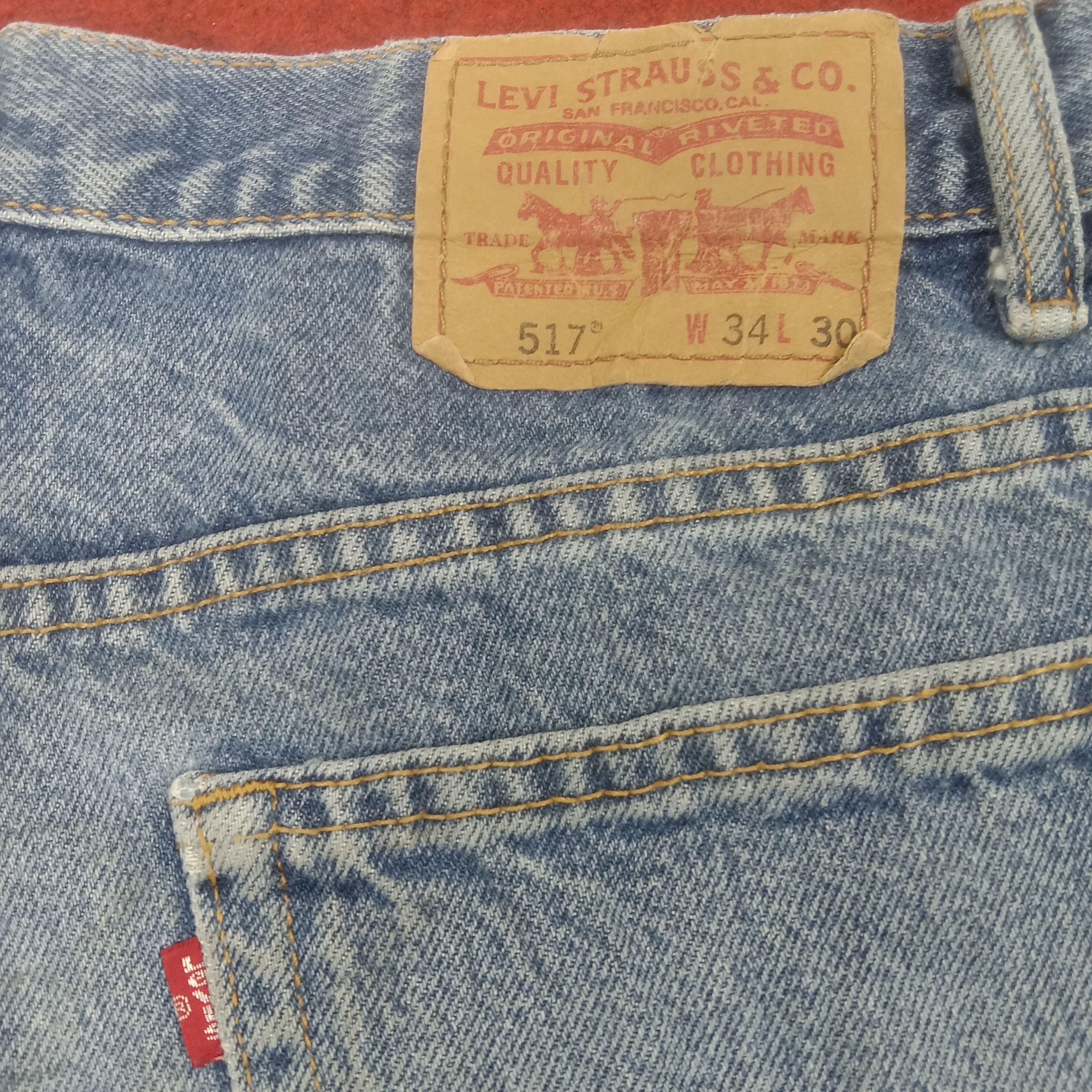 Levi's × Vintage Levis Distressed Jeans Daily Streetwear Style Size US 33 - 15 Thumbnail