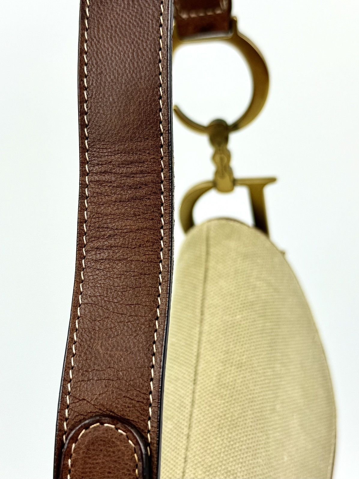 Dior Dior - John Galliano - SS/03 - Khaki & Brown - Saddle Size ONE SIZE - 20 Thumbnail