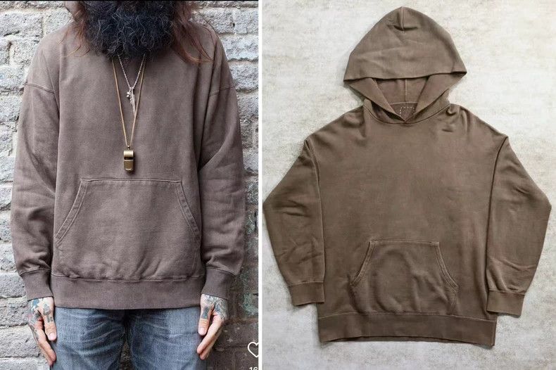 Visvim Visvim Jumbo Hoodie in Mud Color Size US L / EU 52-54 / 3 - 1 Thumbnail