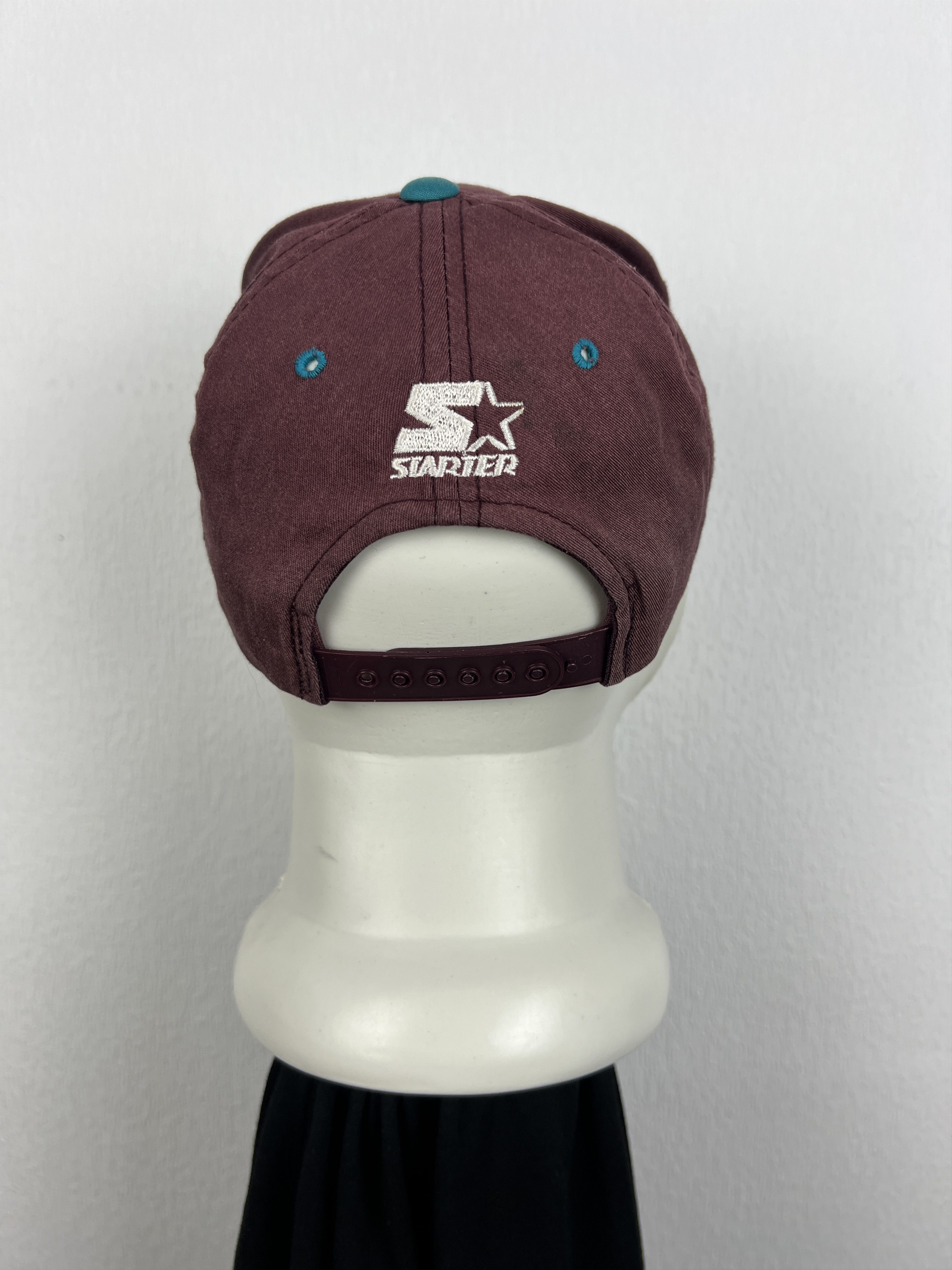 Starter Starter Anaheim Mighty Ducks NHL Snapback Hat Cap Size Small Size ONE SIZE - 5 Thumbnail