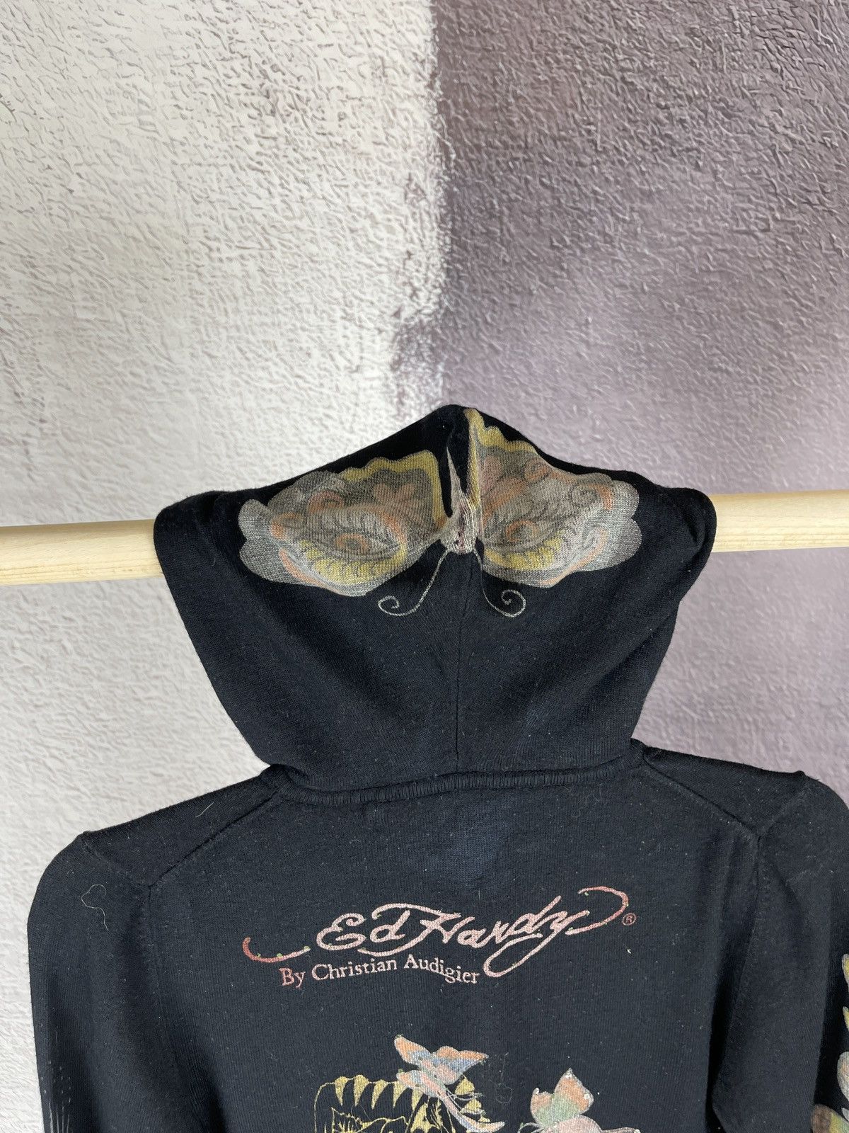 Christian Audigier Ed Hardy by Christian Audigier Butterfly print hoodie Size S / US 4 / IT 40 - 13 Thumbnail