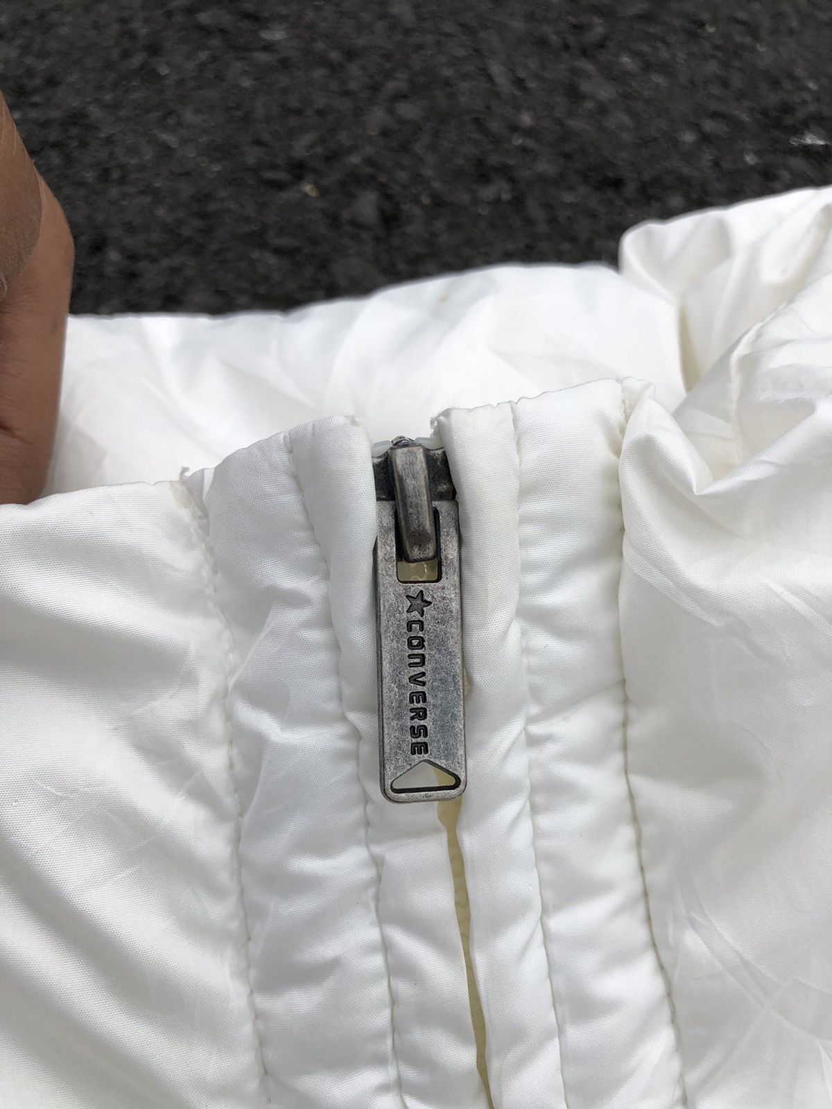 Japanese Brand Vintage Y2K Converse Fullzipper Winter Puffer Jacket Size US XL / EU 56 / 4 - 12 Thumbnail