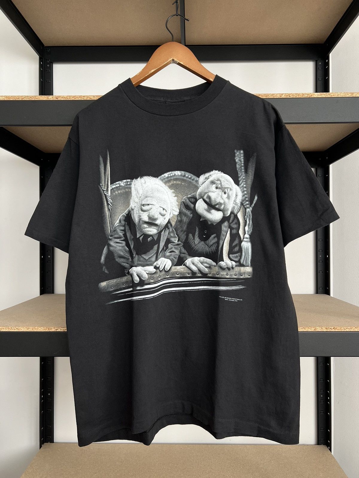 Cartoon Network Vintage 90s Statler Waldorf Sesame Street Muppets T-shirt Size US XL / EU 56 / 4 - 3 Thumbnail