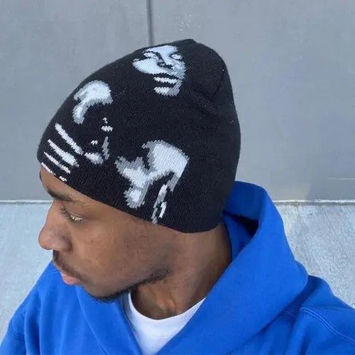 VIBE Beanie Versatile Printed Size ONE SIZE - 2 Thumbnail