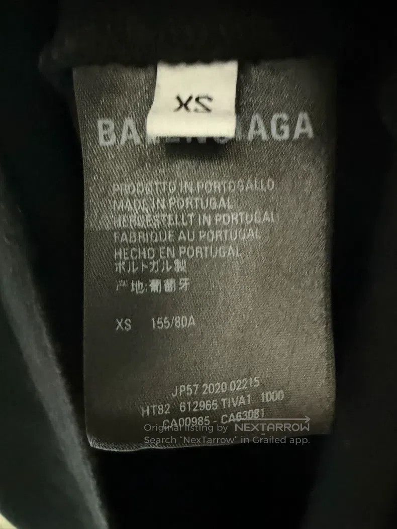 Balenciaga Balenciaga Band Logo Short Sleeve Size US XS / EU 42 / 0 - 4 Thumbnail