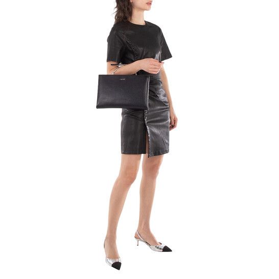 Alexander McQueen o1w1db10925 Size: OS/T-Bar Clutch in Black Size ONE SIZE - 5 Thumbnail