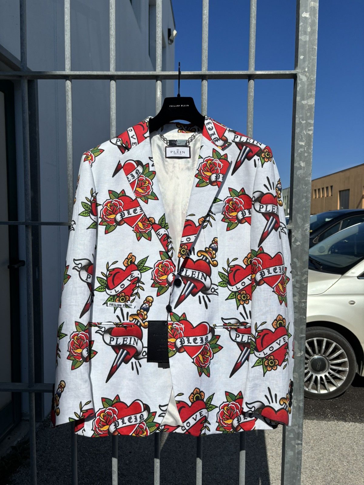 Philipp Plein philipp plein blazer linen Size 52L - 1 Thumbnail