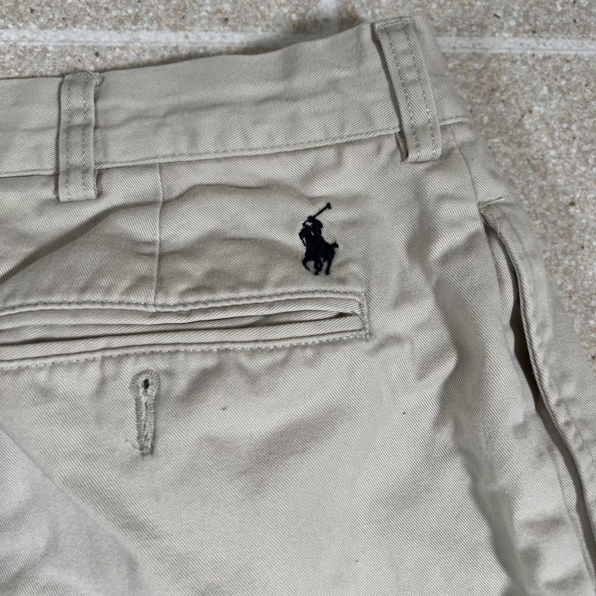 Polo Ralph Lauren Polo Ralph Lauren Ethan Pants Khaki Flat Classic Fit Pony Size US 38 / EU 54 - 6 Thumbnail