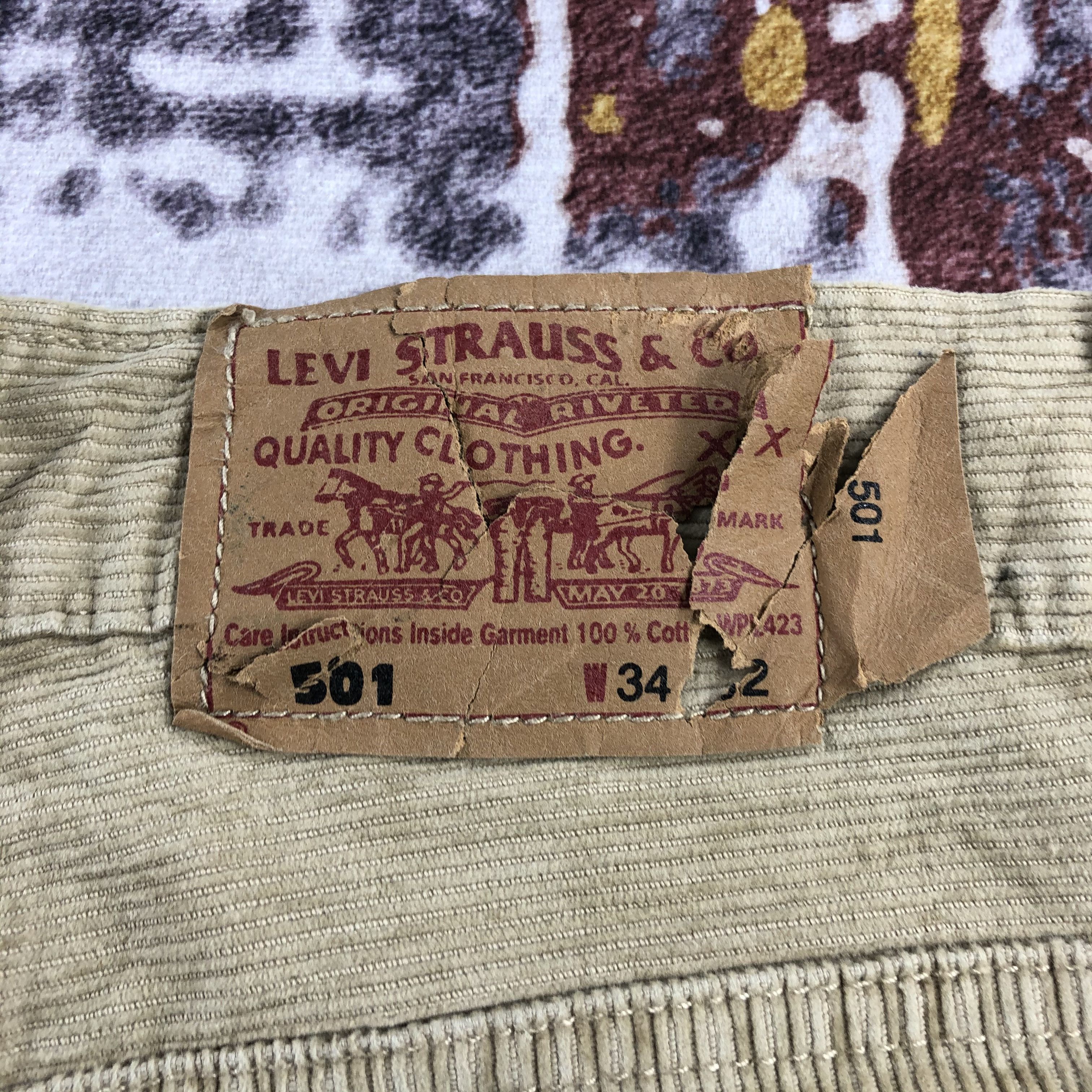 Levi's × Vintage Vintage 90s Levis 501 Jeans-JM2237 Size US 36 / EU 52 - 7 Thumbnail