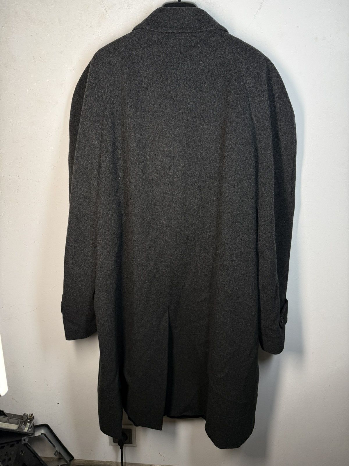 Yves Saint Laurent Loro Piana x YSL Coat Wool Grey Heavy Soft Long Italy Size US XL / EU 56 / 4 - 23 Thumbnail
