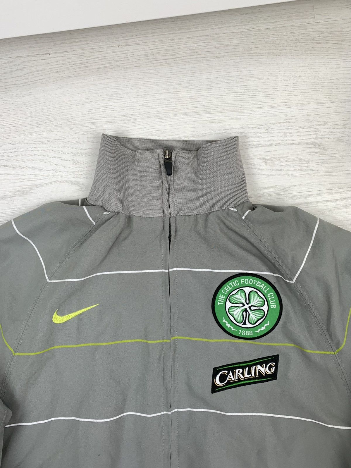 Nike × Vintage Nike CELTIC FC Vintage 2008 Mens Full-Zip Jacket Size S Size US S / EU 44-46 / 1 - 3 Thumbnail