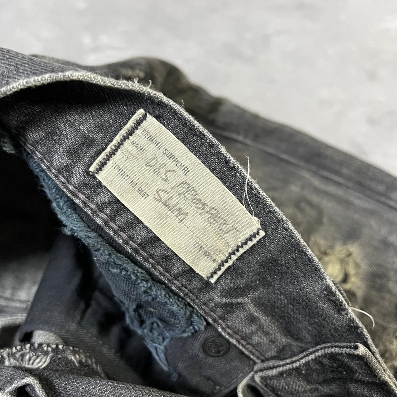 Number (N)ine 2000s Japanese RRL Ppfm Tornado Distressed Raw y2k Lgb Ifsix Size US 29 - 9 Thumbnail