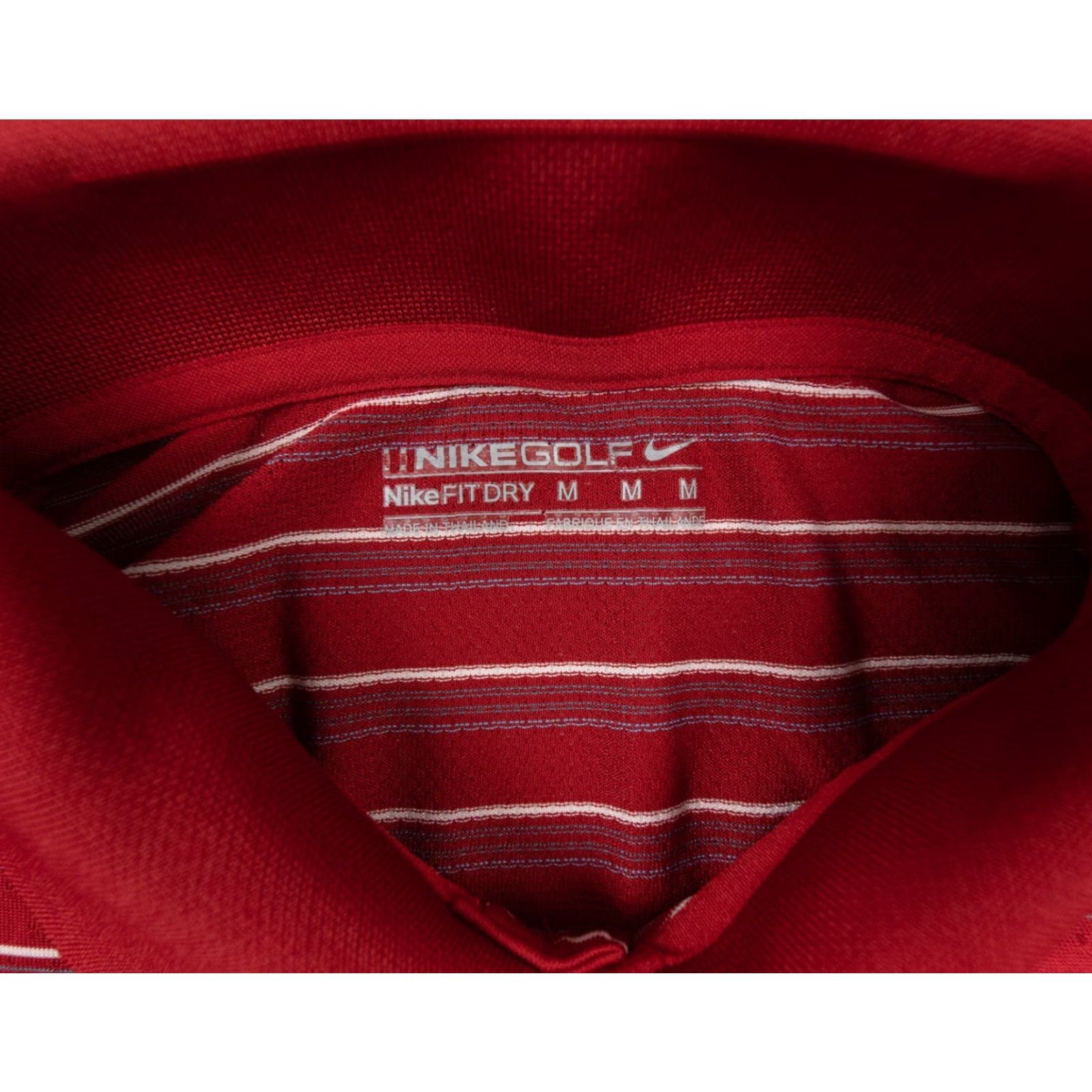Nike Nike Golf Men Polo Shirt Medium Red Short Sleeve Size US M / EU 48-50 / 2 - 5 Thumbnail