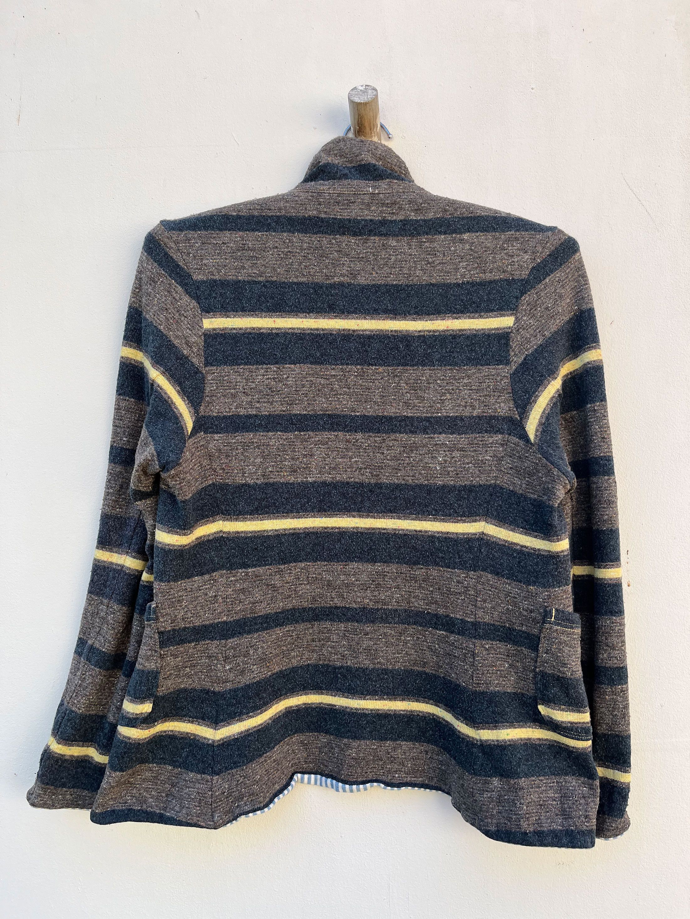 Japanese Brand Unisex Kapital Japan Reversible Cardigan Sweatshirt Sweater Size US S / EU 44-46 / 1 - 3 Thumbnail