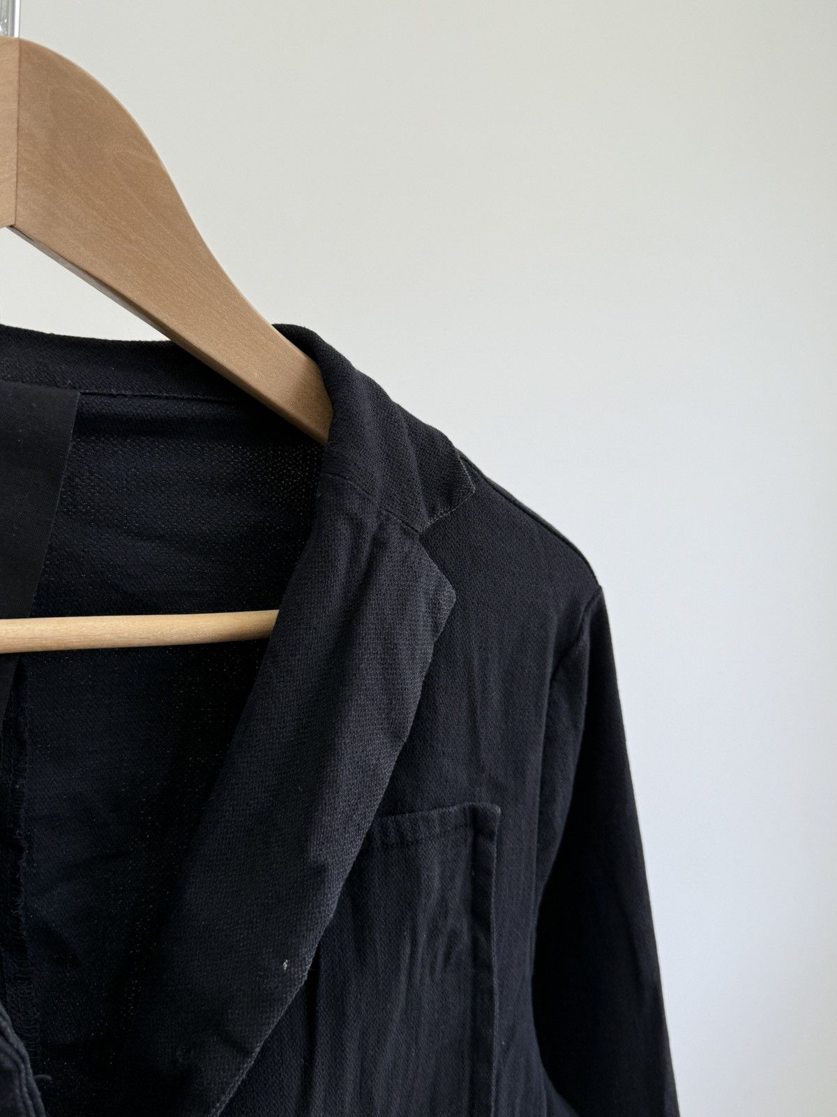 Rundholz Rundholz Black Linen Cotton Jacket Size S Size S / US 4 / IT 40 - 4 Thumbnail