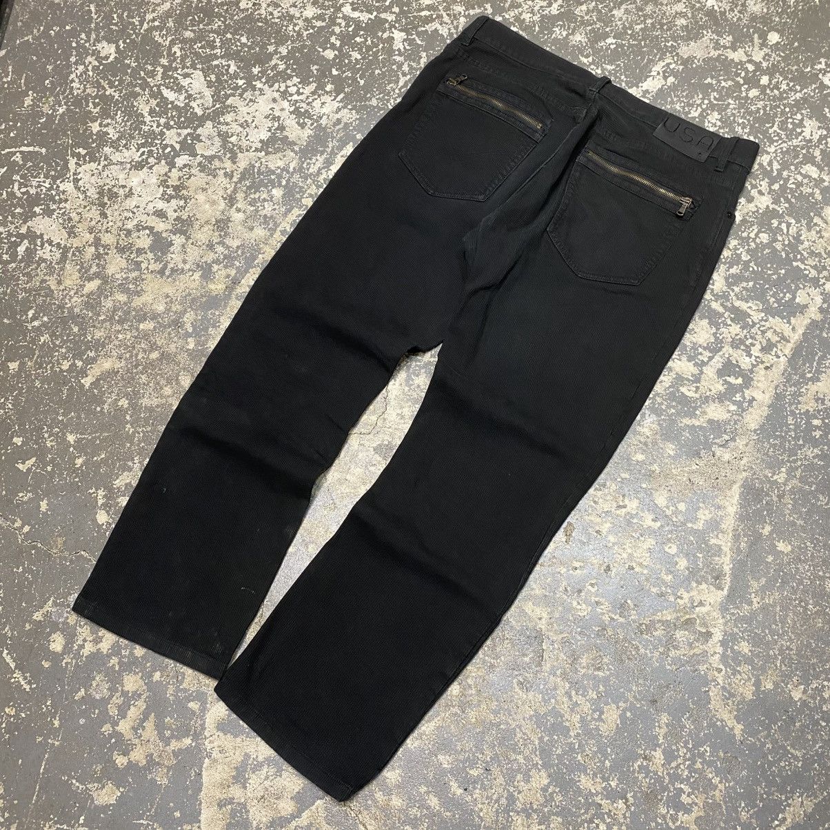 John Varvatos × Vintage Vintage John Varvatos Corduroy Black Archive Pants Size US 37 - 2 Thumbnail