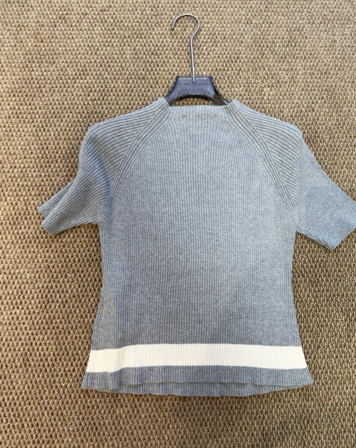 Comme des Garcons Comme des Garçons Junya Mock Neck Short Sleeve Knit Top K23 Size S / US 4 / IT 40 - 5 Thumbnail