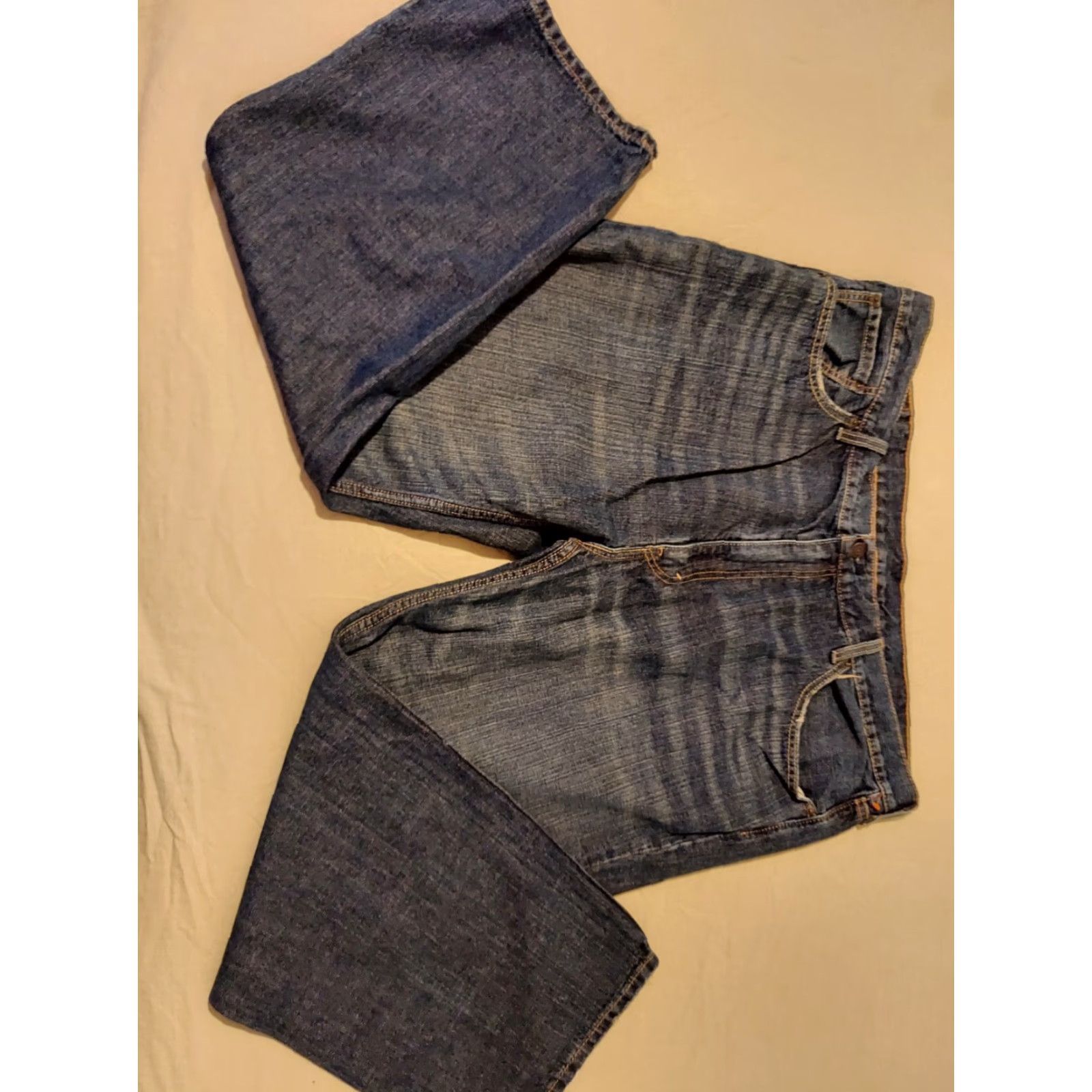 Levi's Levi's 559 Jeans Mens Straight Relaxed 44x29 Denim Blue Stretch Pants Regular Fit Size US 44 / EU 60 - 4 Thumbnail