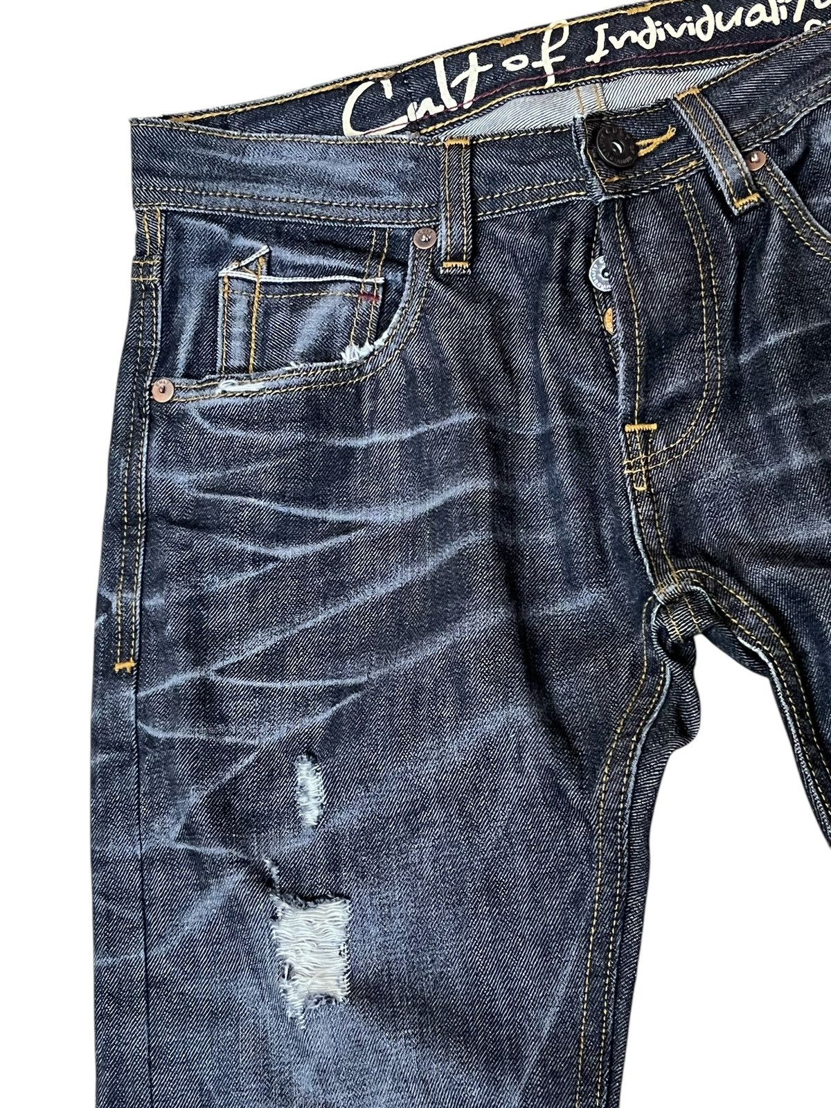 Cult Of Individuality ARCHIVE JAPANESE CULT OF INDIVIDUALITY SELVEDGE JEANS Size US 31 - 6 Thumbnail
