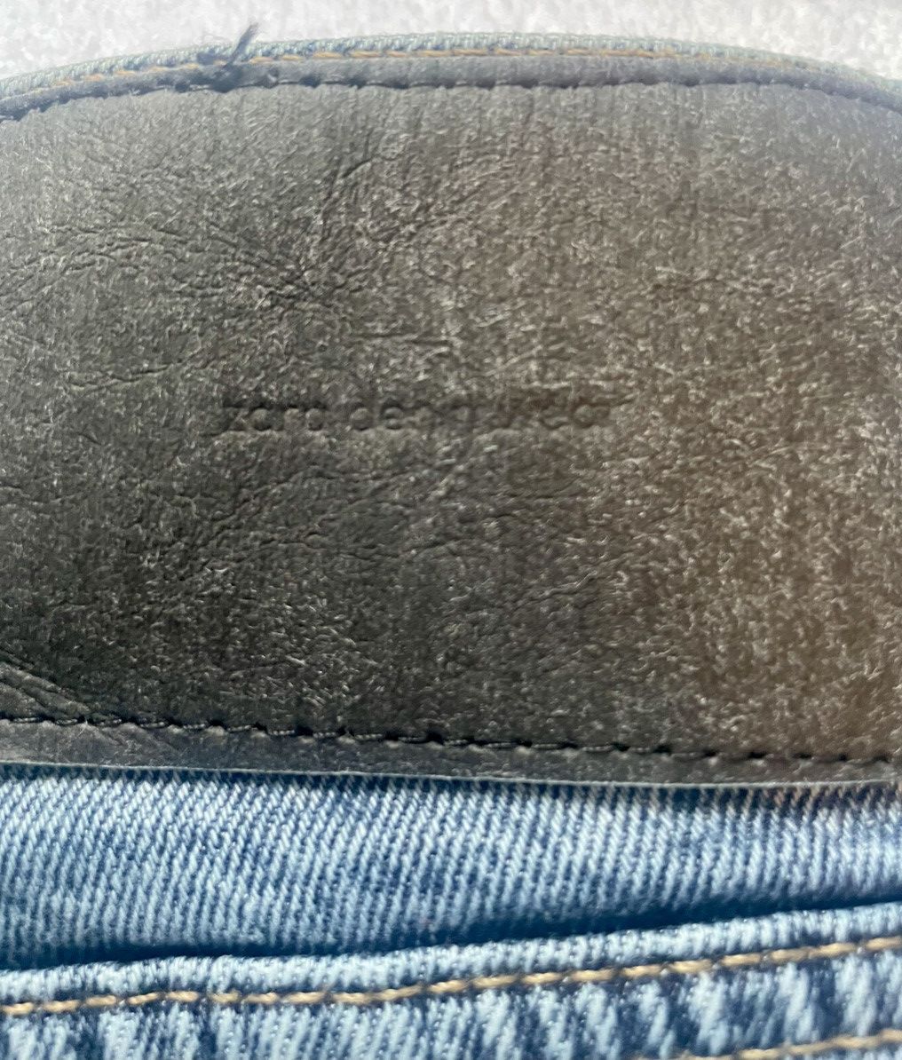 Zara ZARA Distressed Slim DenimJeans BlueRipped Streetwear Size32 Size US 32 / EU 48 - 4 Thumbnail
