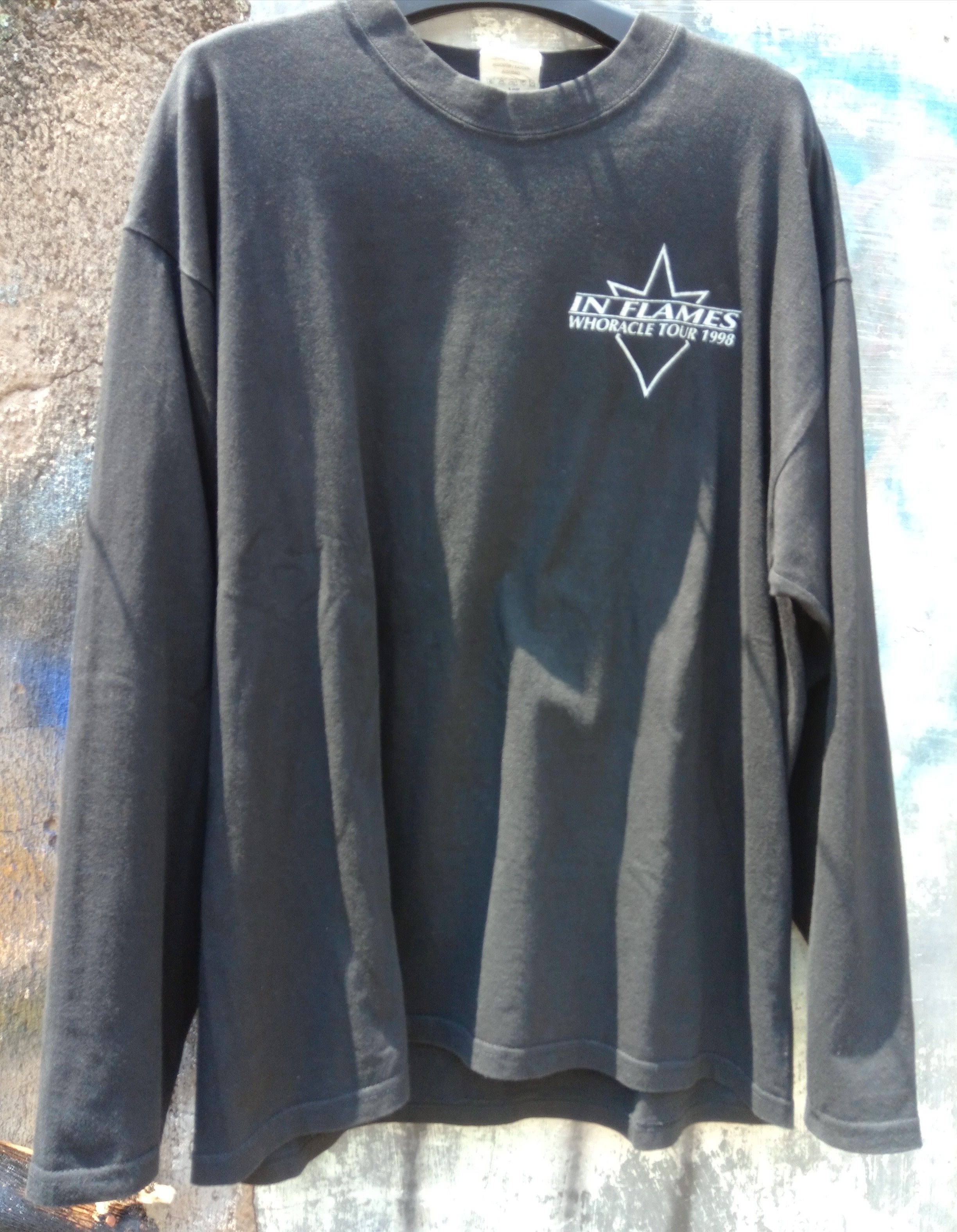 Band Tees × Vintage Vintage 90s INFLAMES whoracle tour 1998 Size US L / EU 52-54 / 3 - 2 Thumbnail