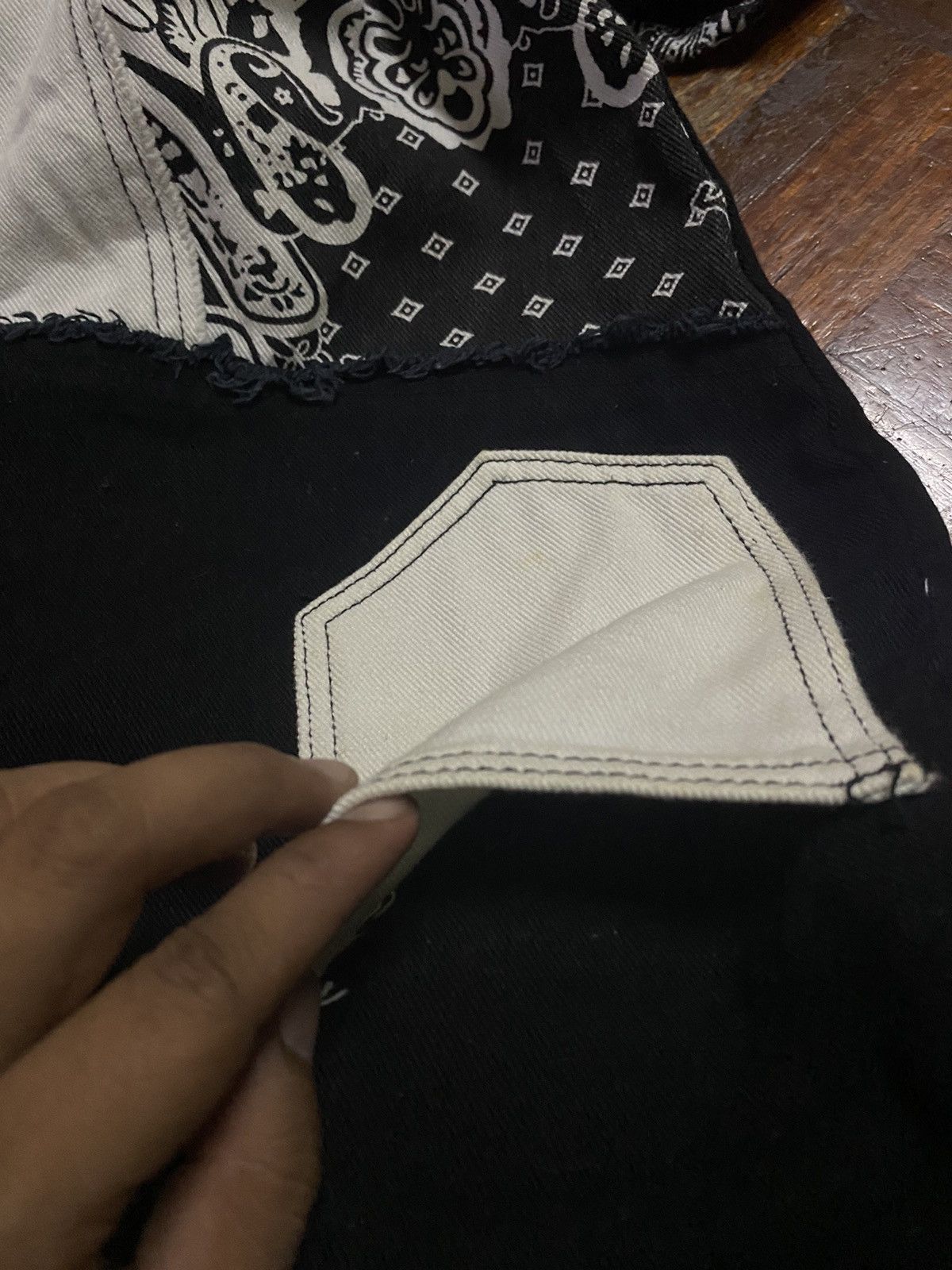 Japanese Brand × Shein Japan 🇯🇵 designer patchwork multi pocket unisex Size US 30 / EU 46 - 5 Thumbnail