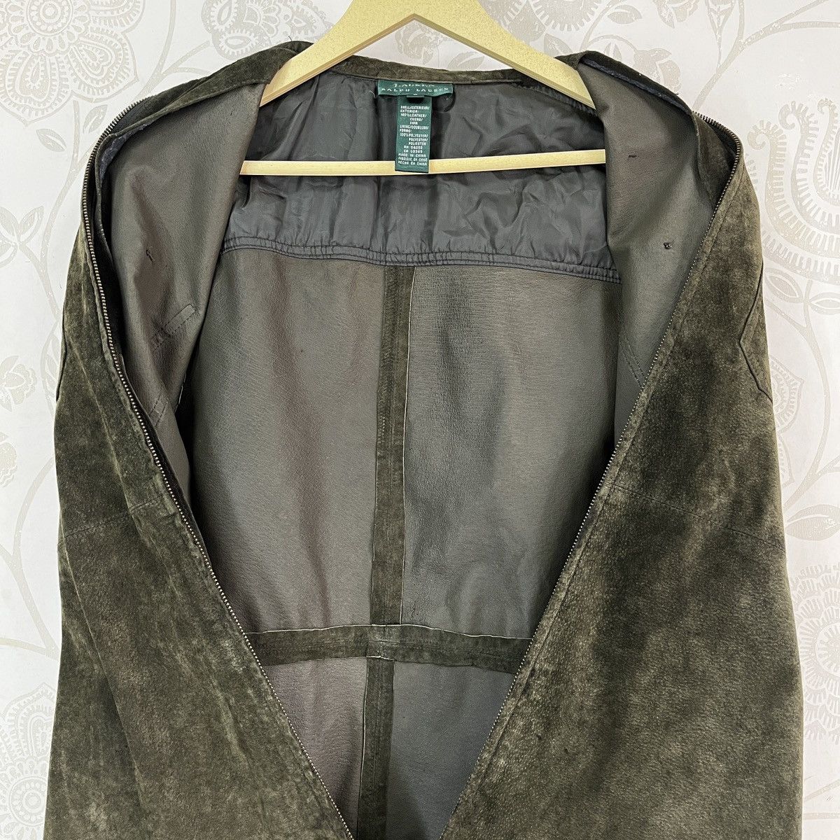 Ralph Lauren Vintage Ralph Lauren Sick Suede Green Light Jacket Size US M / EU 48-50 / 2 - 16 Thumbnail