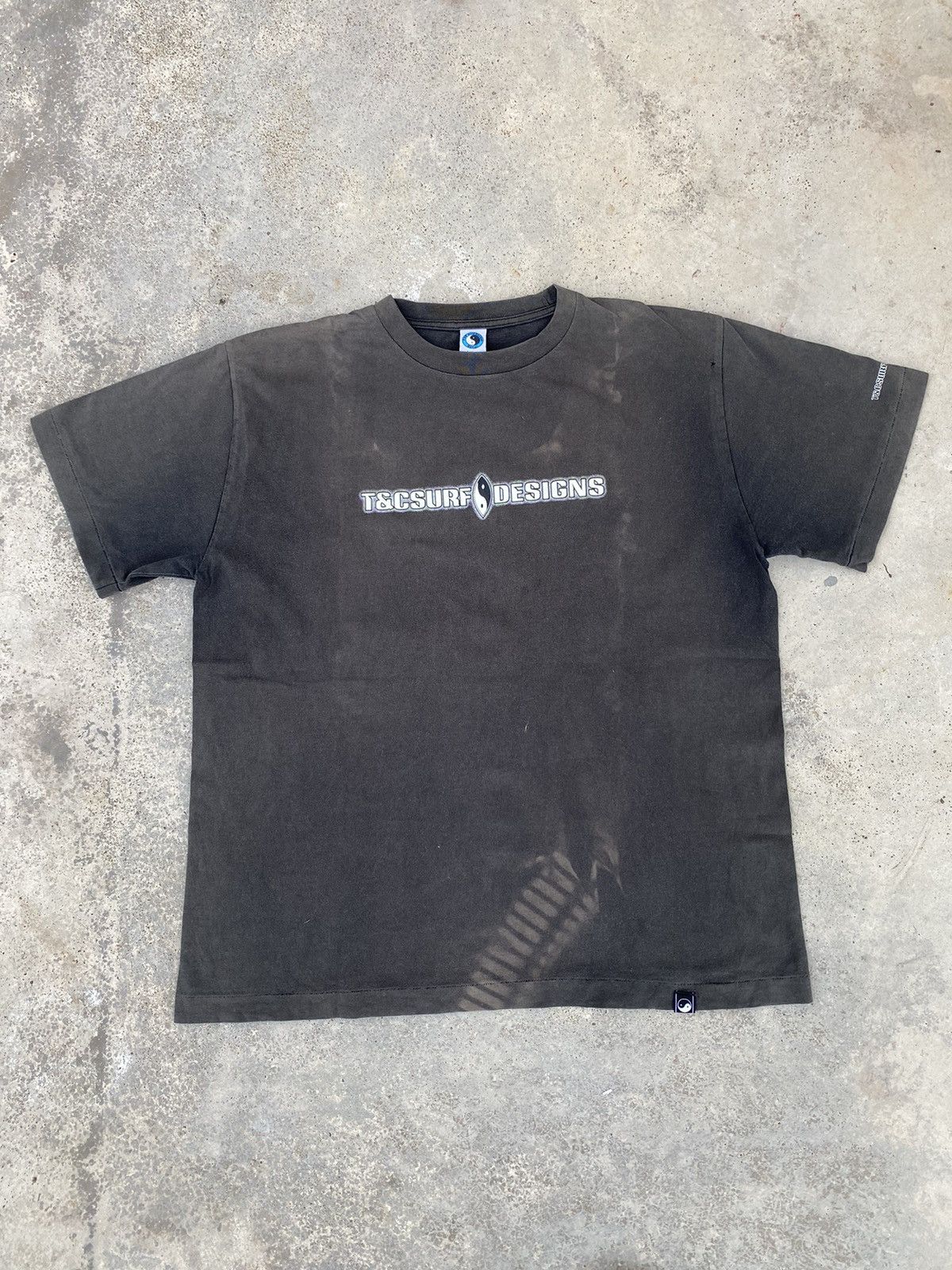 Vintage Thrashed Faded T&C Surf Tee
