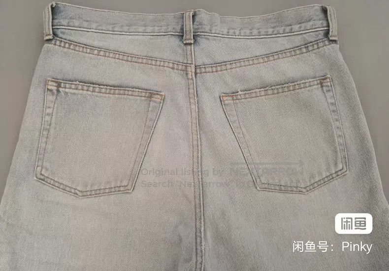 Saint Laurent Paris Saint Laurent Paris Washed Cut Denim Pants i Size US 29 - 8 Thumbnail