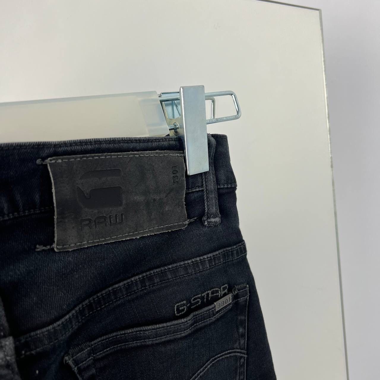 G-Star Black Denim Raw G Star Skinny Y2k Style Jeans Slim Size US 30 / EU 46 - 4 Thumbnail
