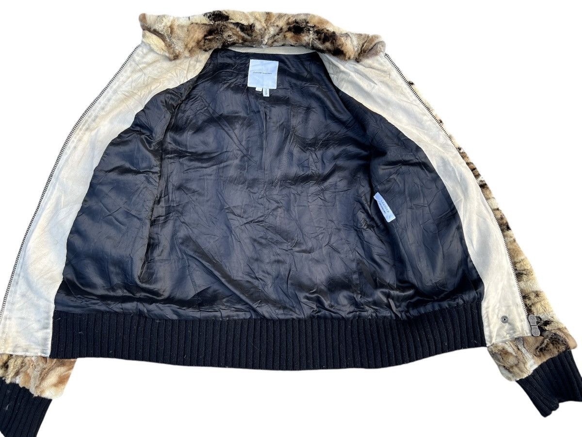 Costume National Archive Costume National Leather Fur Bomber Jacket Size US XS / EU 42 / 0 - 15 Thumbnail