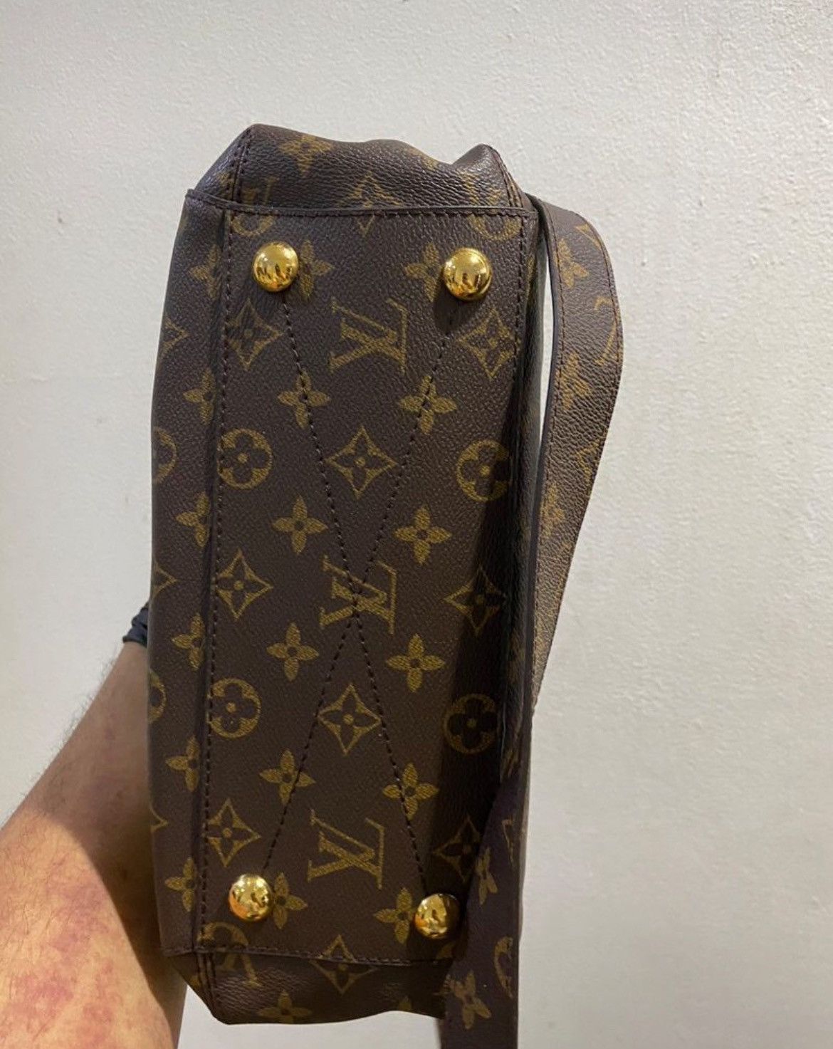 Louis Vuitton Montaigne MM Monogram Canvas Handle Bag Brown Size ONE SIZE - 5 Thumbnail