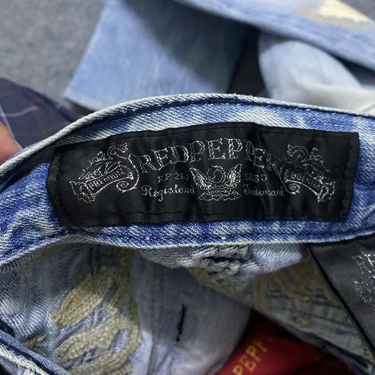 If Six Was Nine 💥Best Offer💥Vintage Red Pepper Punk Distressed Denim Size US 30 / EU 46 - 13 Thumbnail