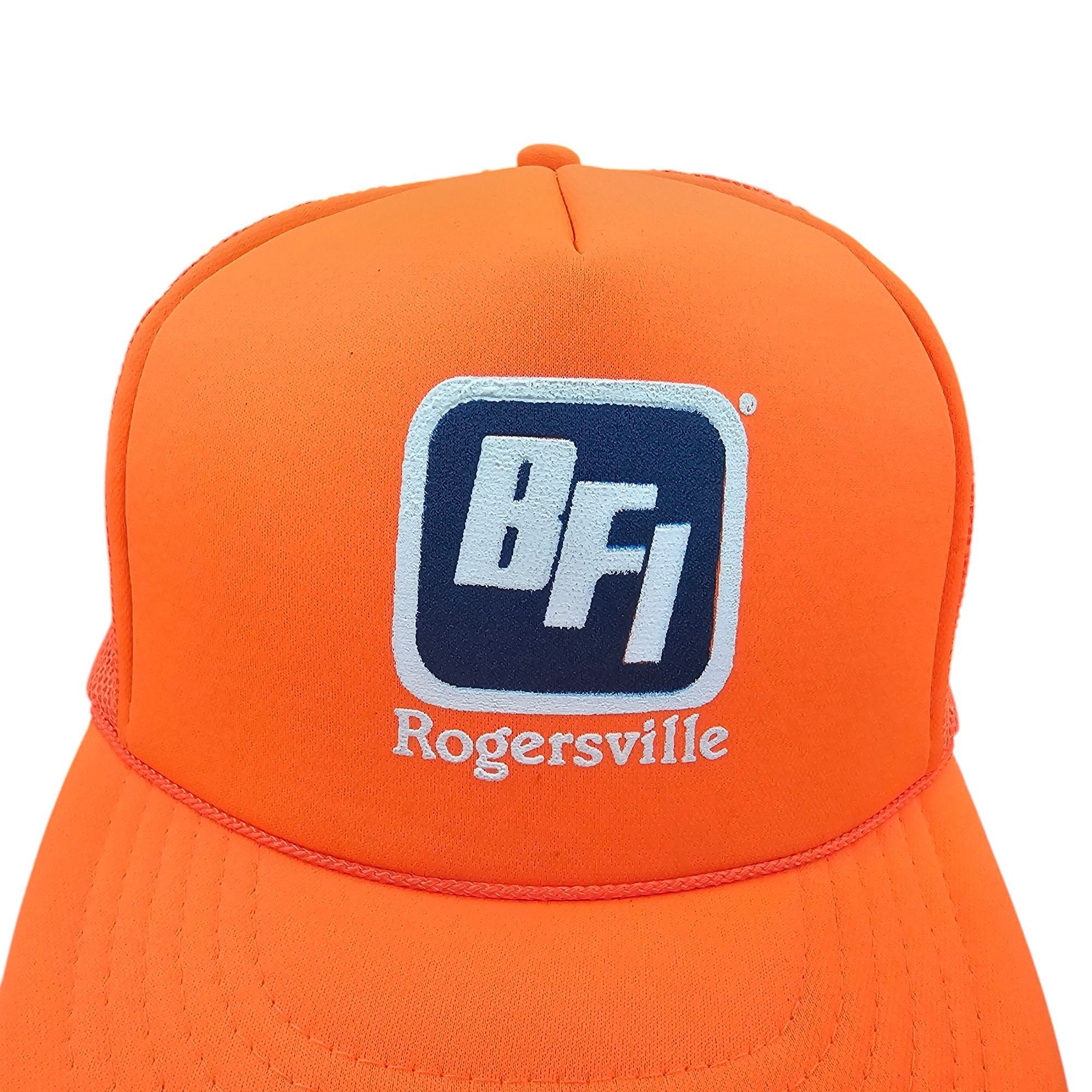 Other BFI Rope Braid Mesh Snapback Cap Vintage Trucker Foam Hat Size ONE SIZE - 7 Thumbnail