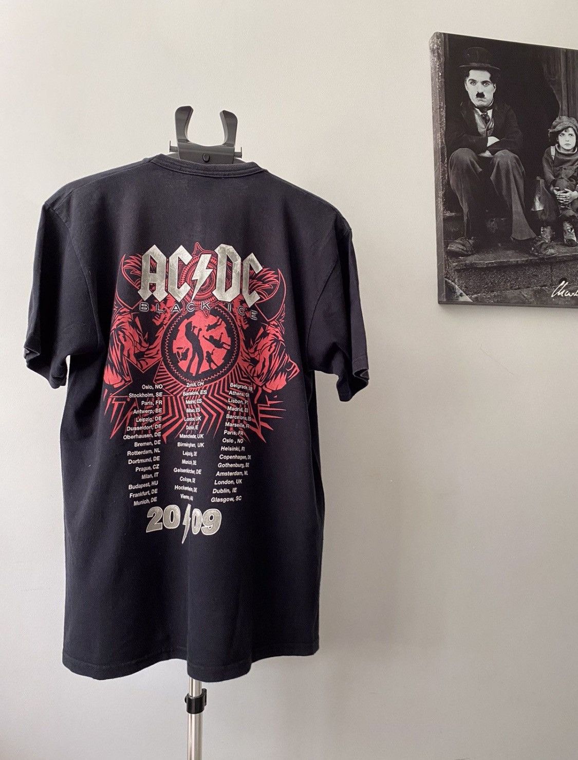AC/DC × Band Tees × Vintage AC/DC Vintage Rock N Roll Train T Shirt Large Size US L / EU 52-54 / 3 - 3 Thumbnail