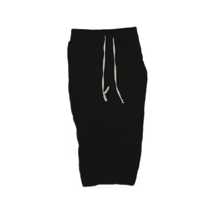 Rick Owens Rick Owens Casual Black Drawstring Skirt 0079 Size 26" / US 2 / IT 38 - 1 Thumbnail