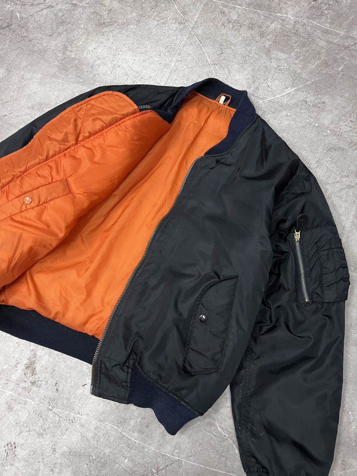 Alpha Industries Japanese Brand Bomber Jacket ma 1 balenciaga style Y2K Style Size US M / EU 48-50 / 2 - 4 Thumbnail