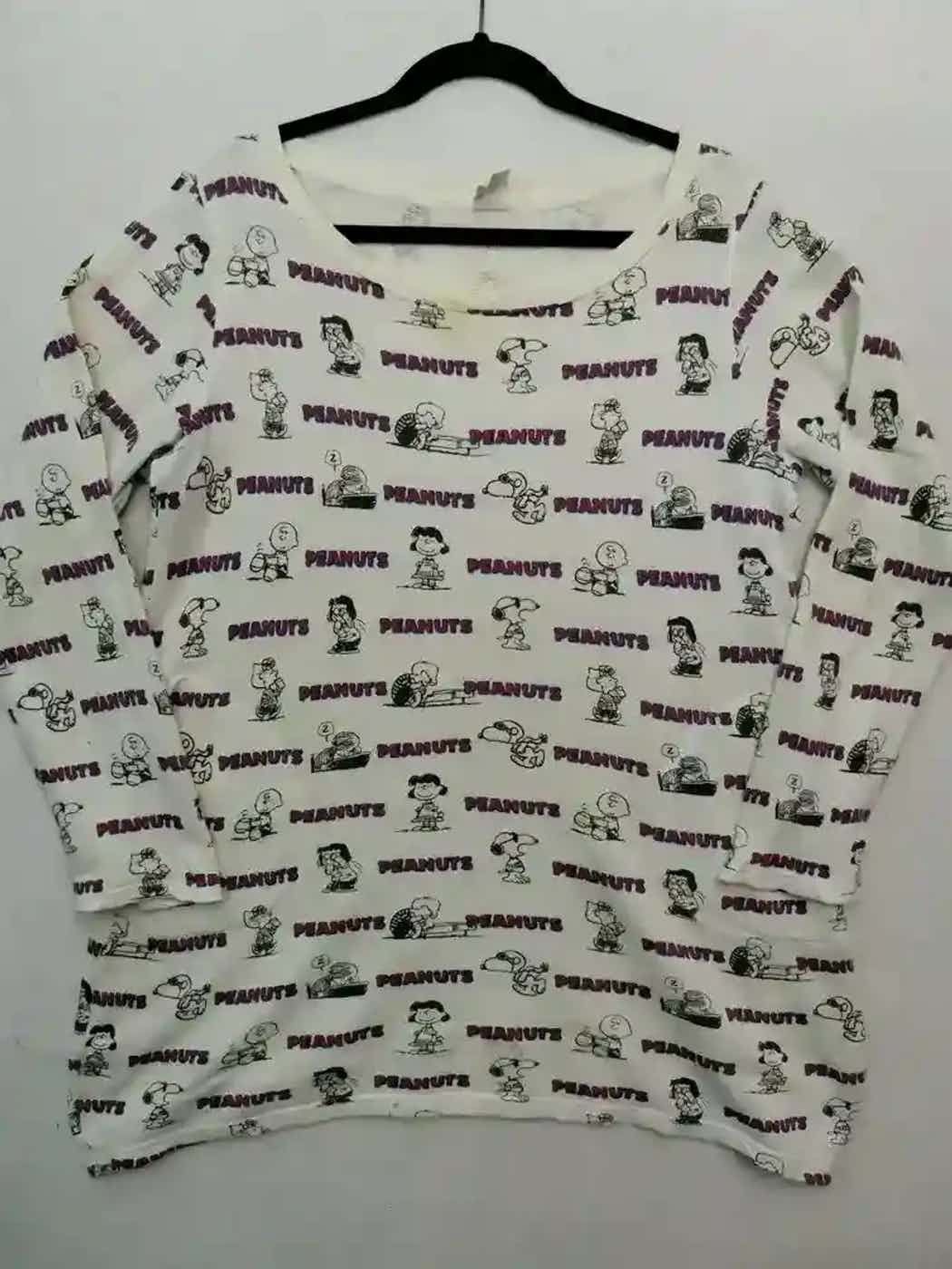Peanuts Vintage Uniqlo Peanut Full Print Sweatshirt Size US M / EU 48-50 / 2 - 1 Thumbnail