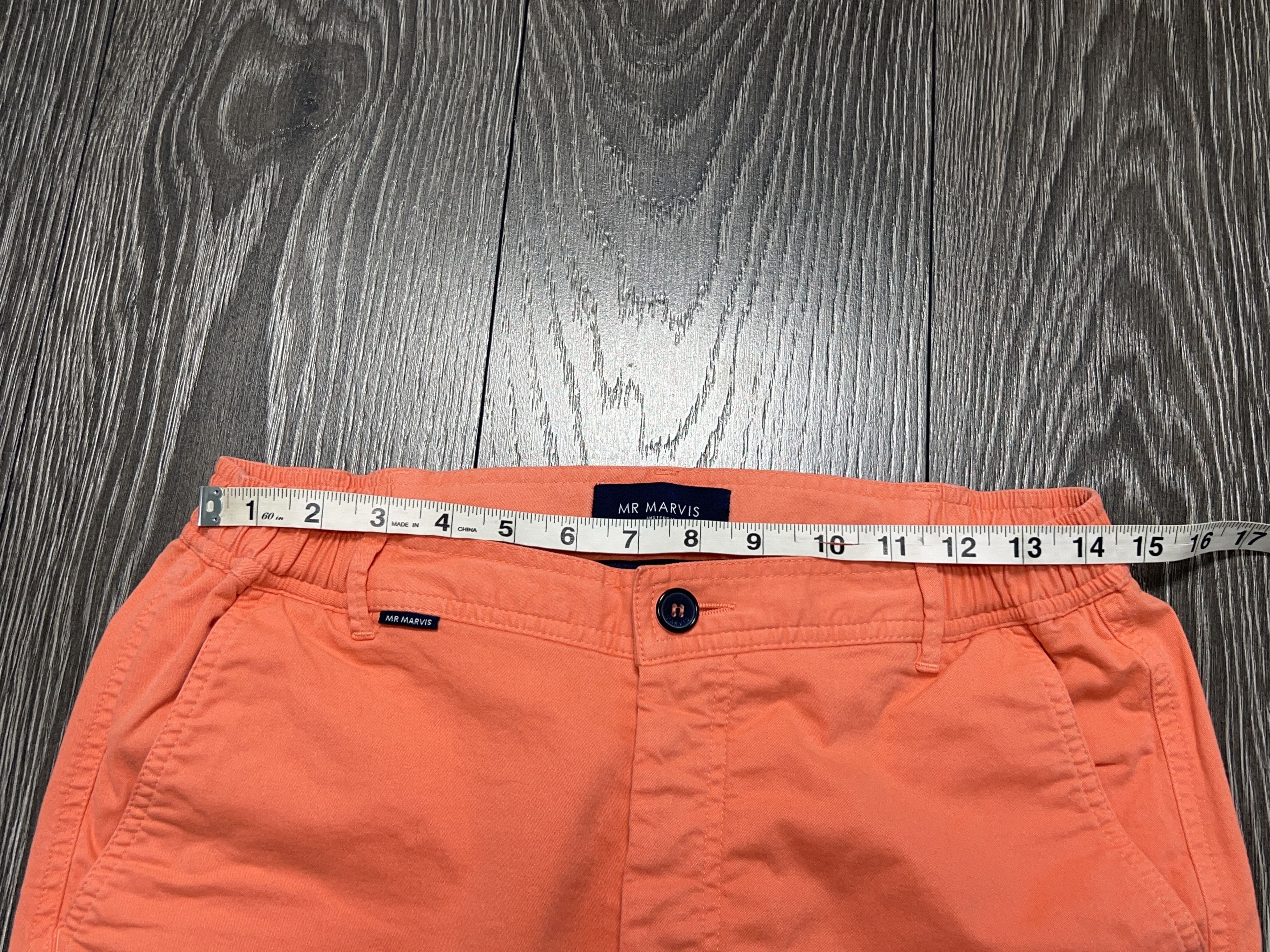 Other MR MARVIS Amsterdam "The Sunsets" Casual Chino Shorts Cotton Size US 32 / EU 48 - 12 Thumbnail