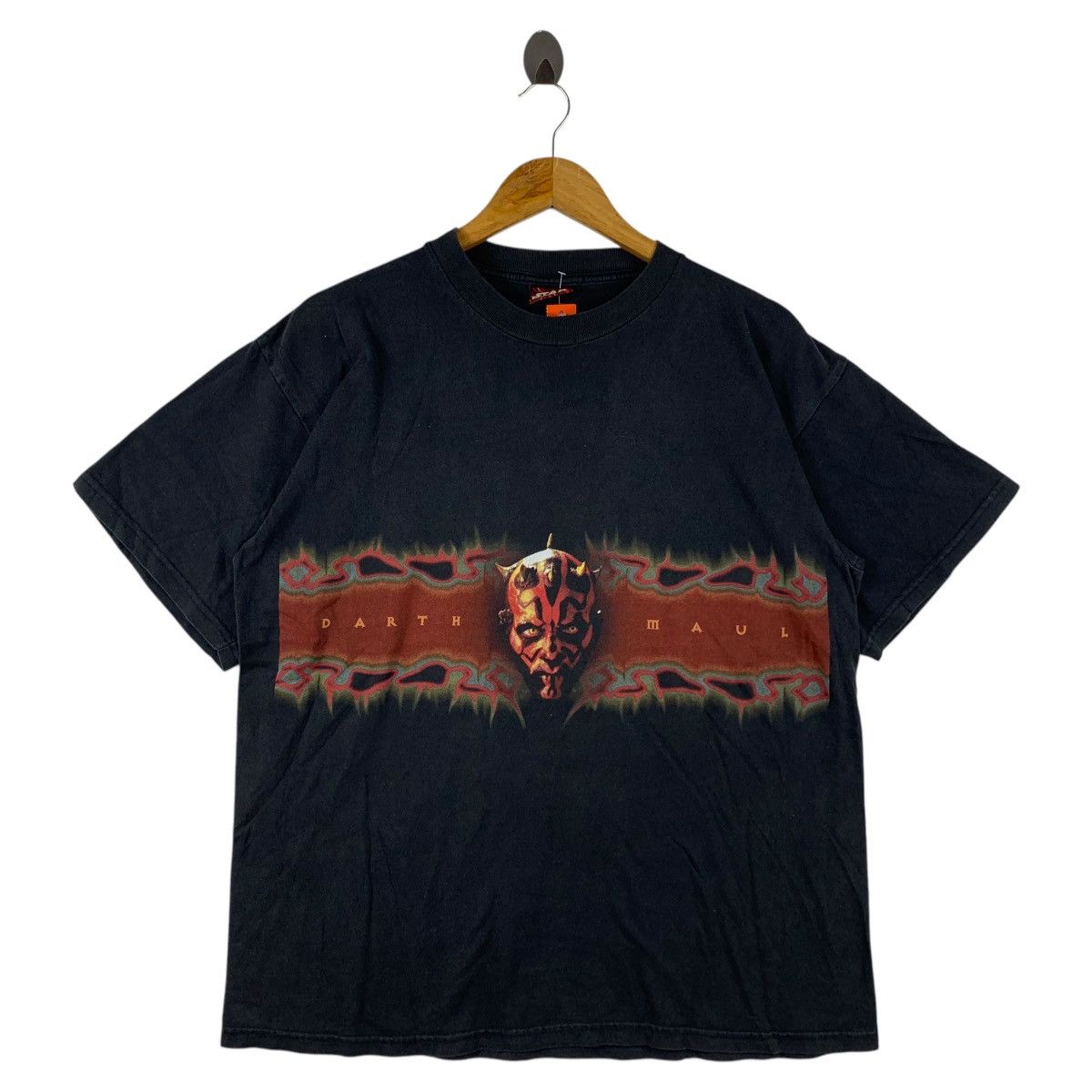 Star Wars Vintage 90s DARTH MAUL STAR WARS Movie tee Size US L / EU 52-54 / 3 - 1 Thumbnail