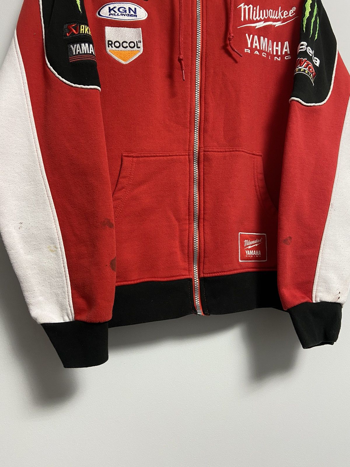 Yamaha Yamaha Vintage Zip Hoodie Monster y2k energy Size US S / EU 44-46 / 1 - 3 Thumbnail
