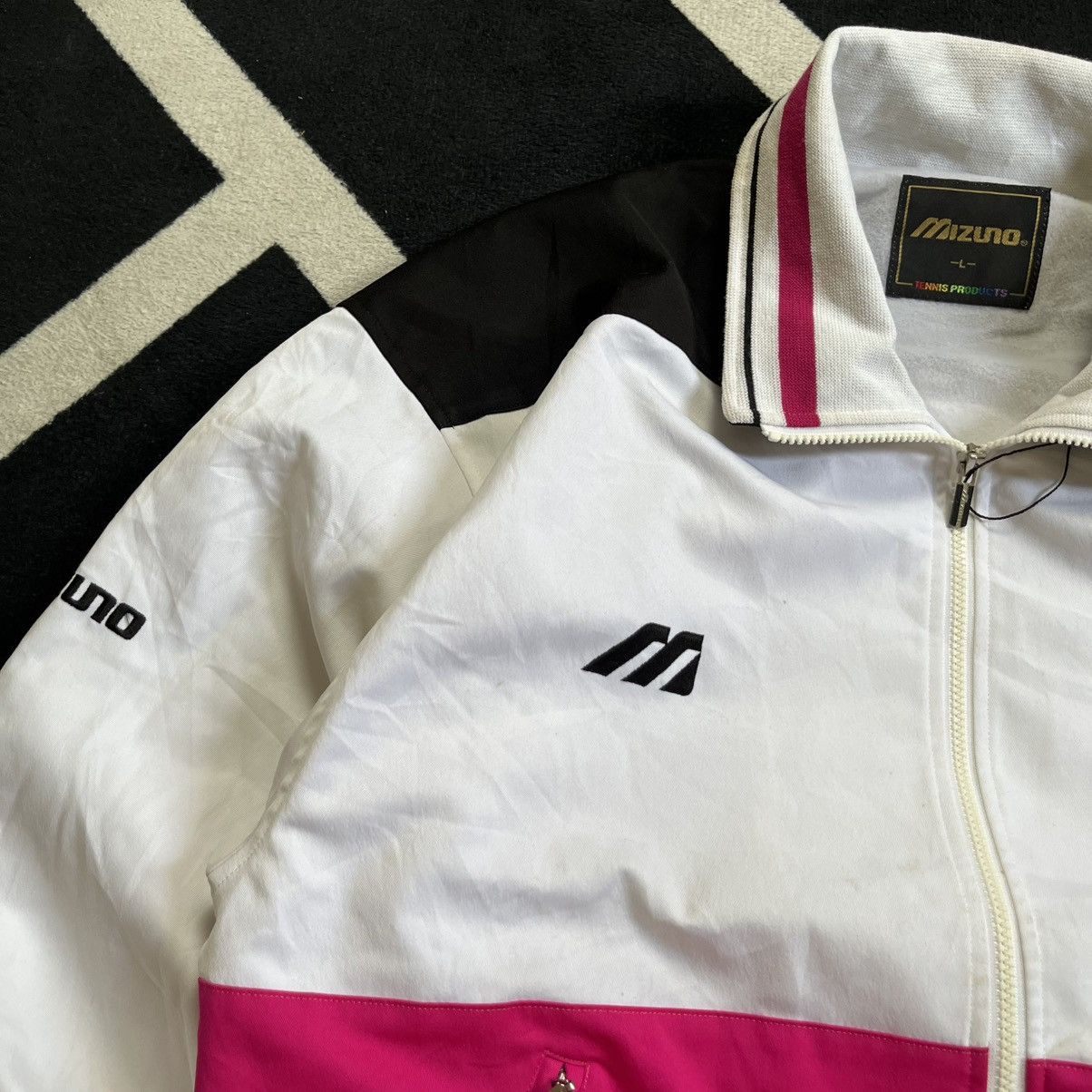 Mizuno Rare🔥Mizuno x Ivan Lendl Vintage Tennis Jacket — 1980s Size US L / EU 52-54 / 3 - 5 Thumbnail