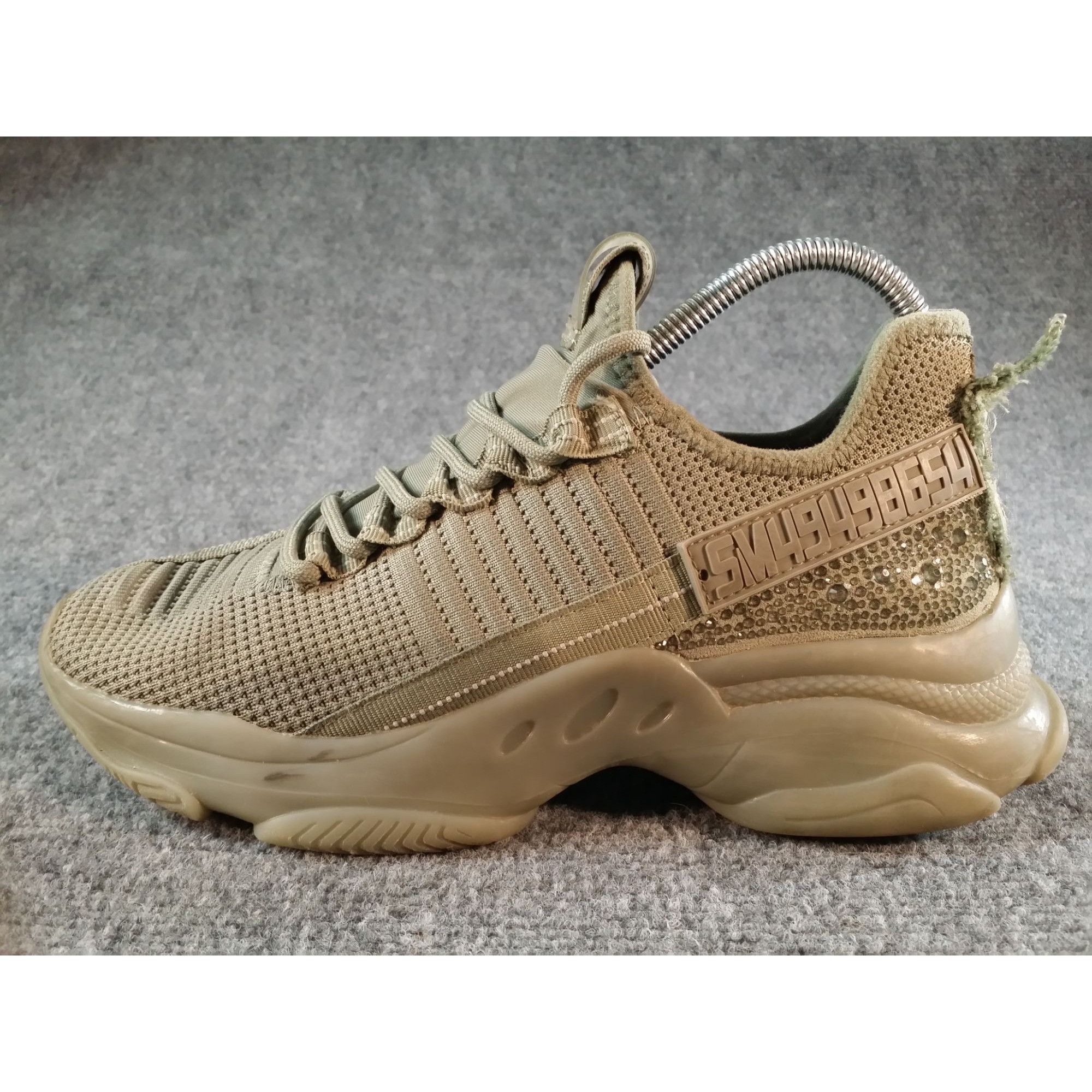 Steve Madden Steve Madden SM NY90 Green Rhinestone Maxima Sneaker Women S Size US 9.5 / IT 39.5 - 2 Thumbnail
