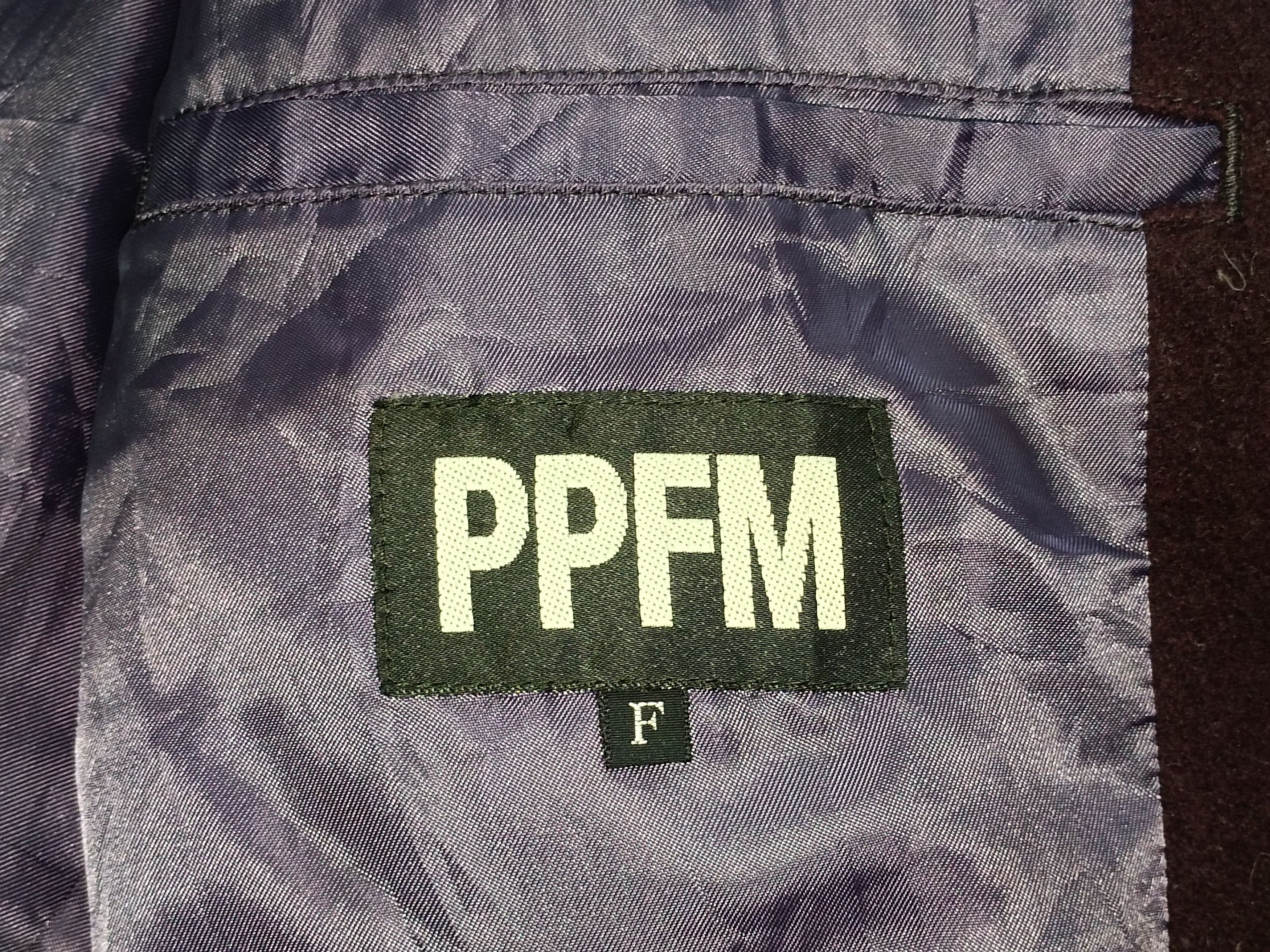 14th Addiction × If Six Was Nine × PPFM Japanese brand PPFM Wool Coat Jacket Size US L / EU 52-54 / 3 - 8 Thumbnail